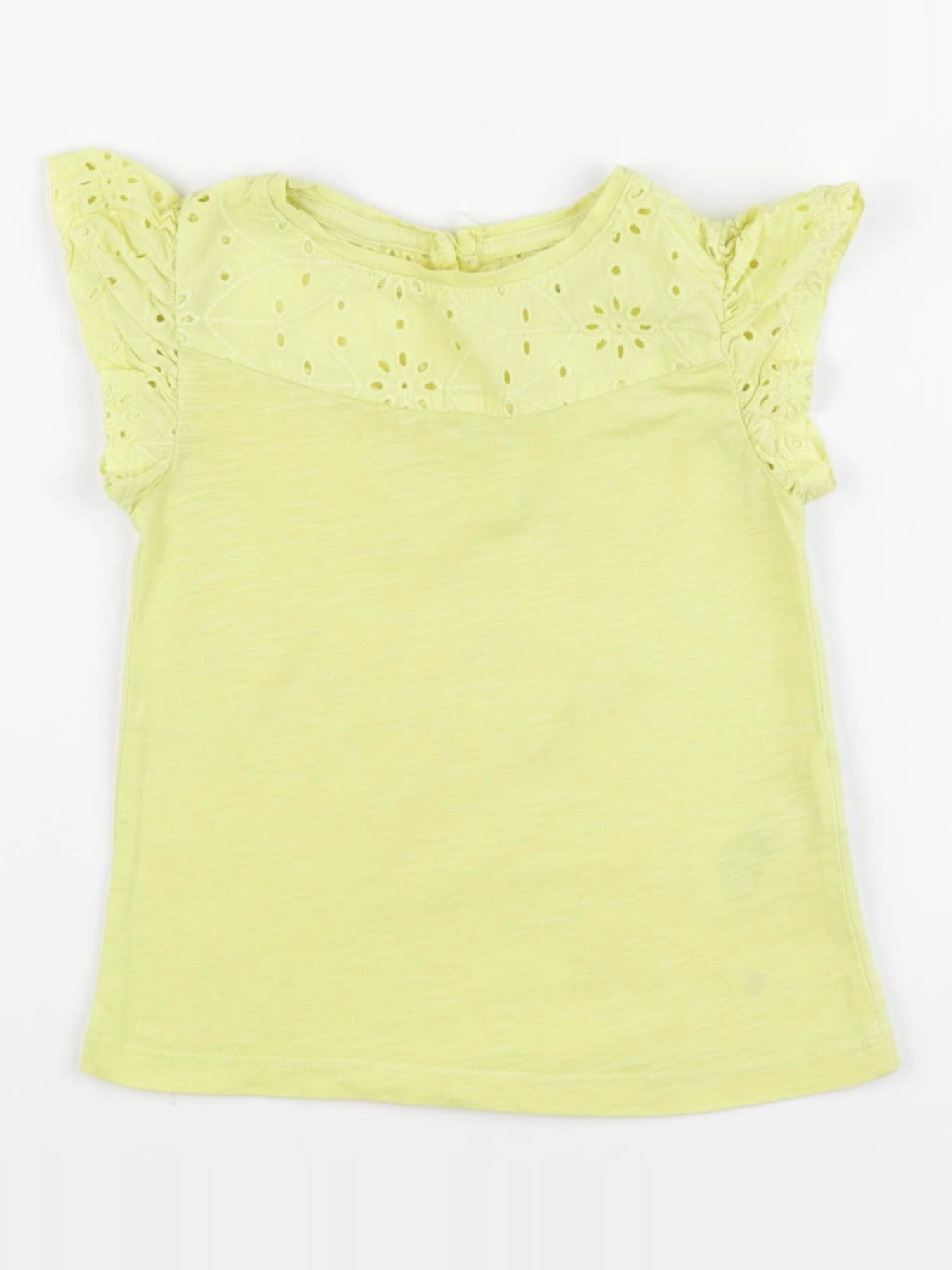 Vertbaudet - tee-shirt jaune - 3 ans