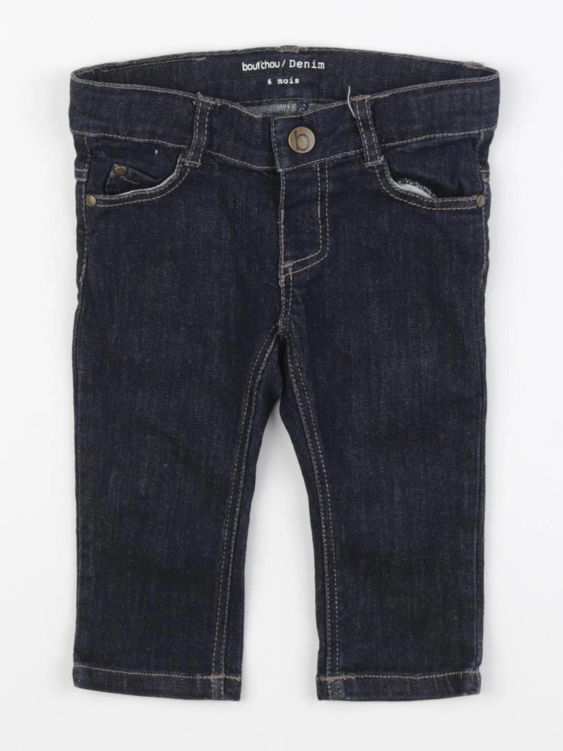 Boutchou - jean bleu - 6 mois