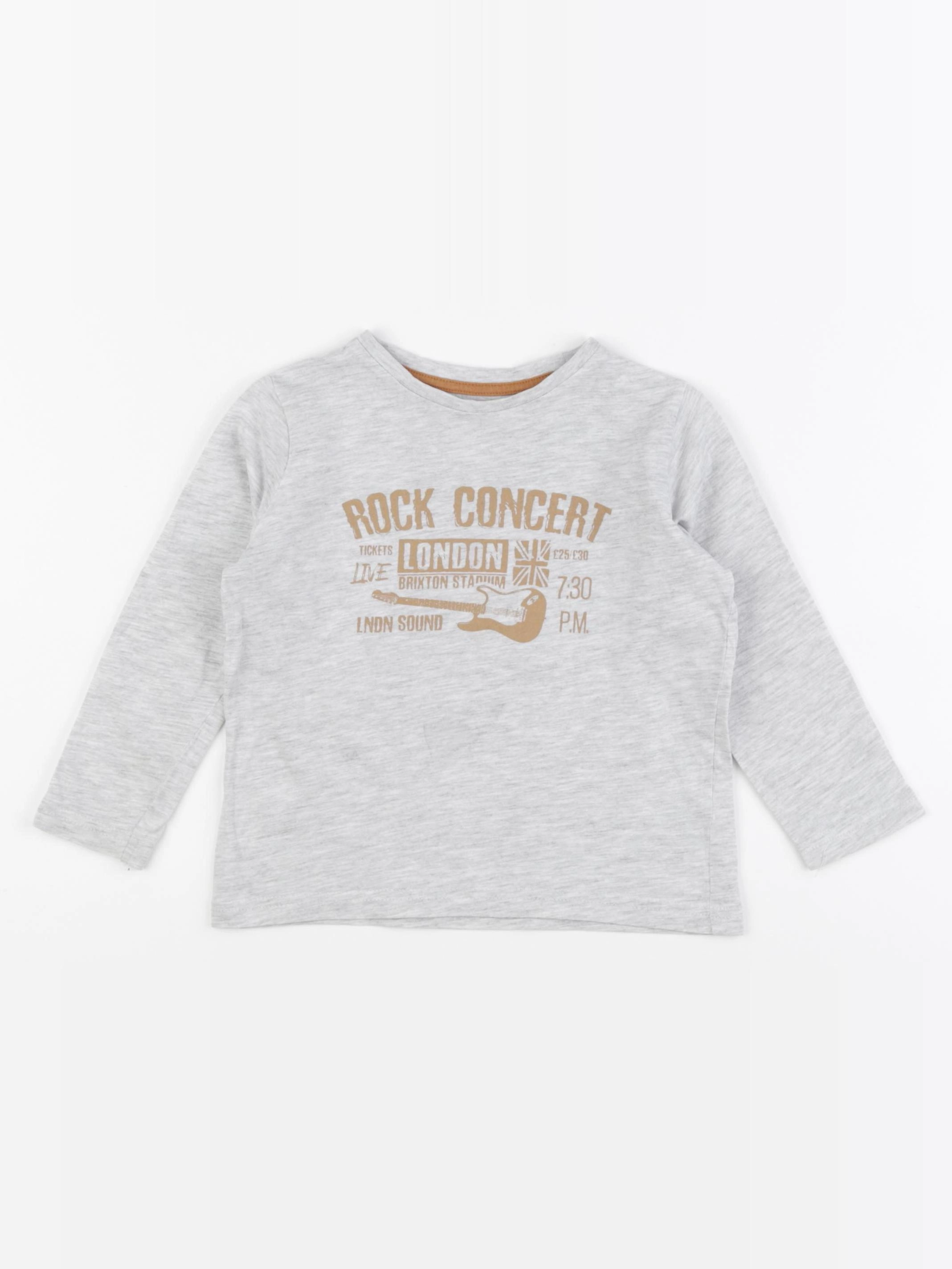 Vertbaudet - tee-shirt gris - 3 ans