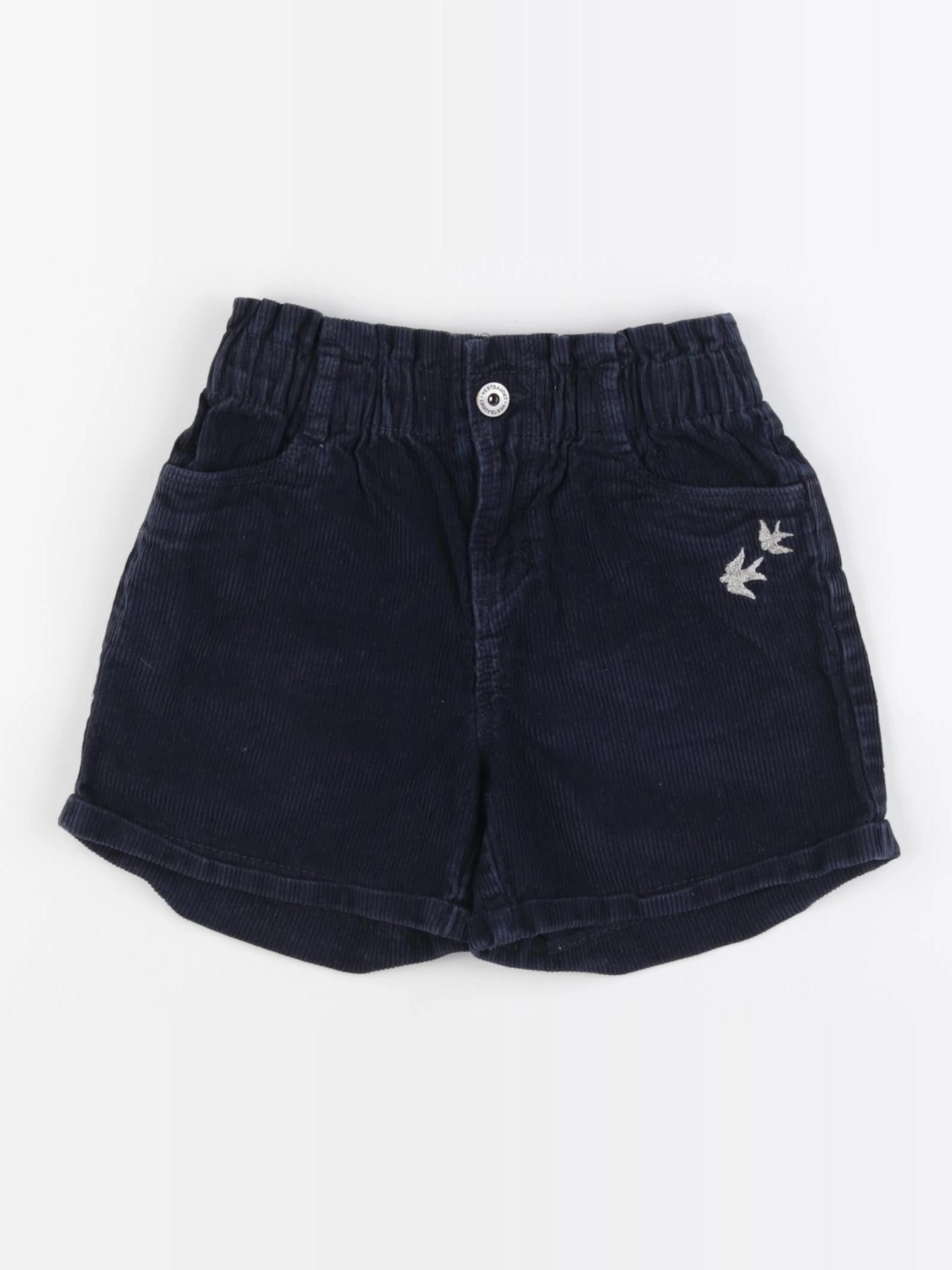Vertbaudet - short bleu - 6 ans