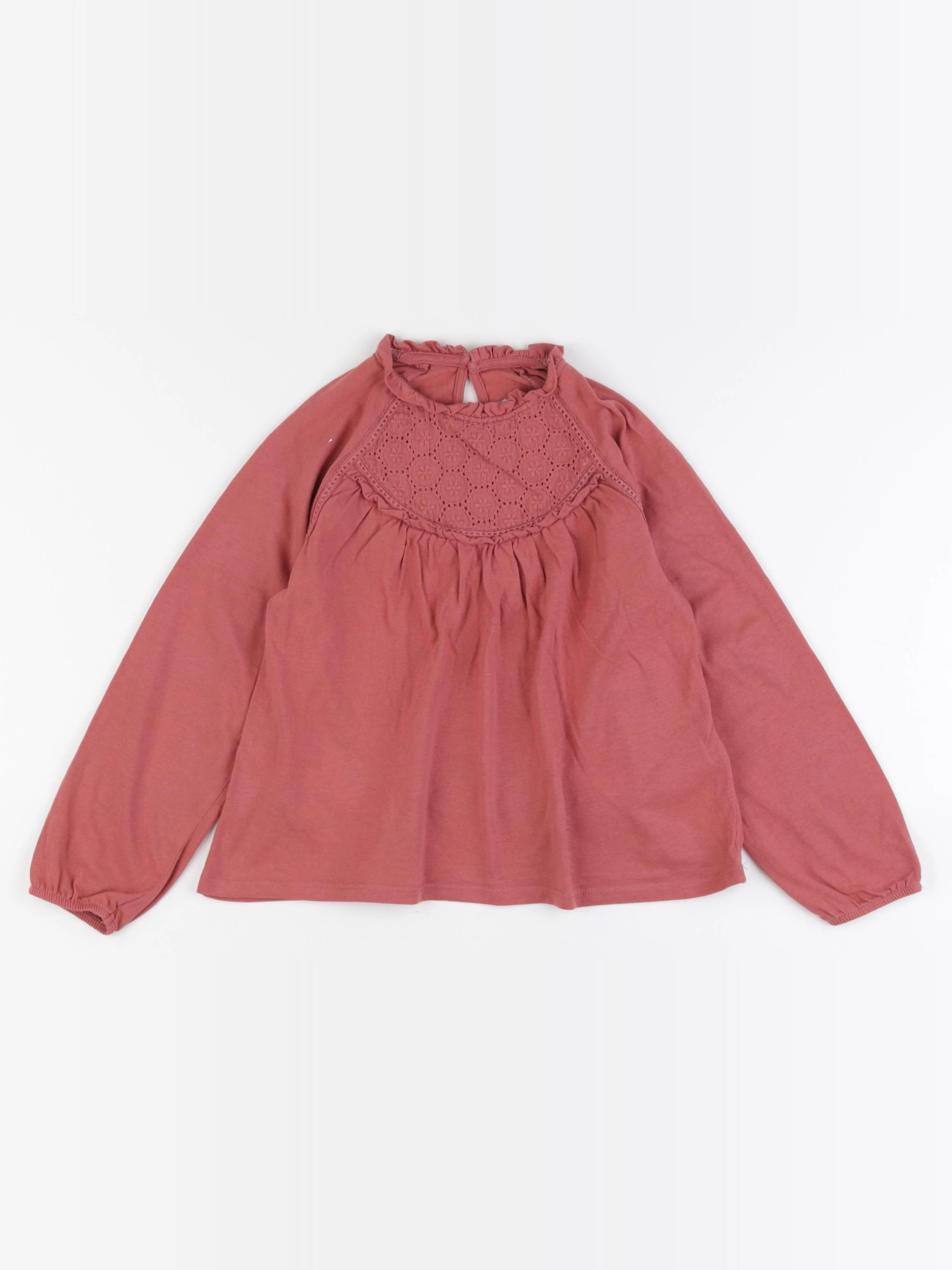 Vertbaudet - tee-shirt rose - 6 ans