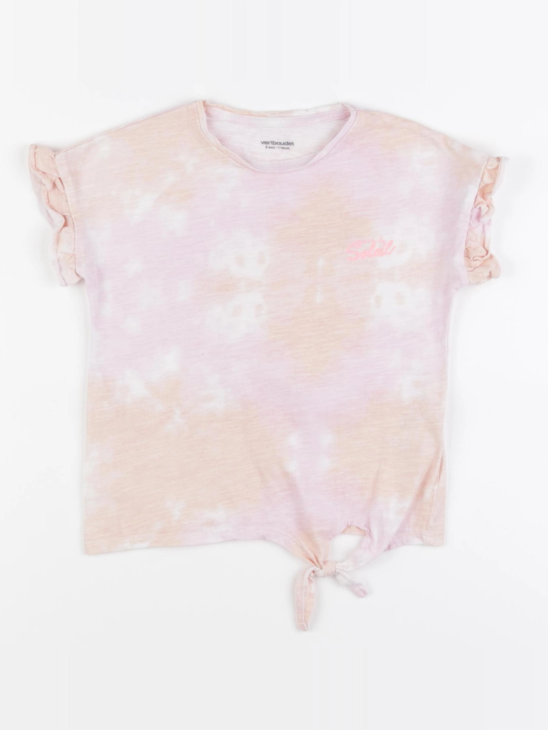 Vertbaudet - tee-shirt multicolore - 5 ans