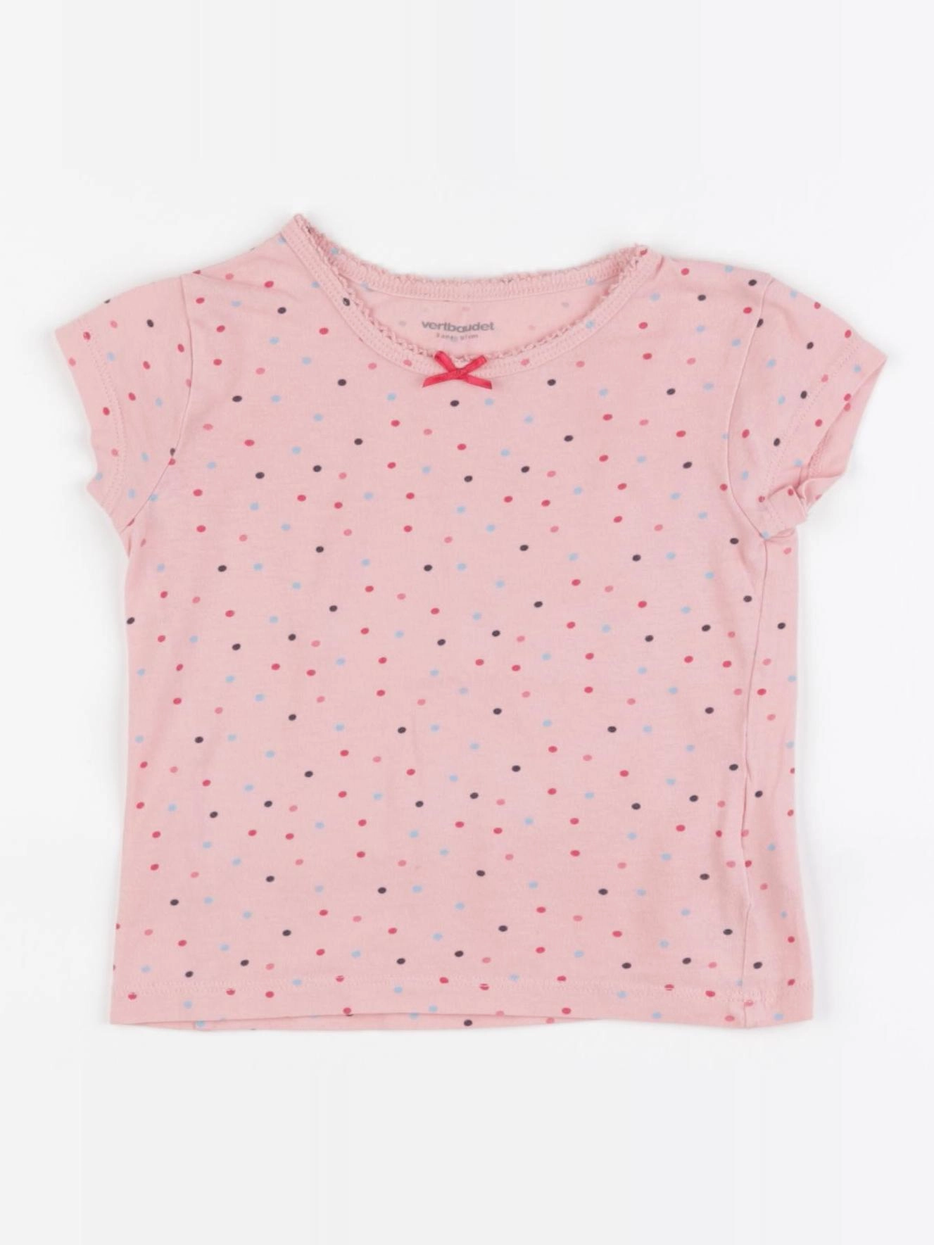 Vertbaudet - maillot de corps rose - 3 ans