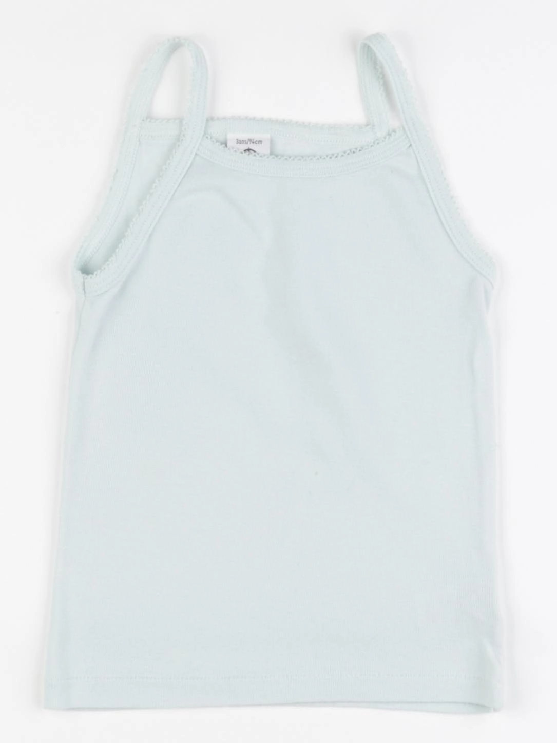 Petit Bateau - maillot de corps vert - 3 ans