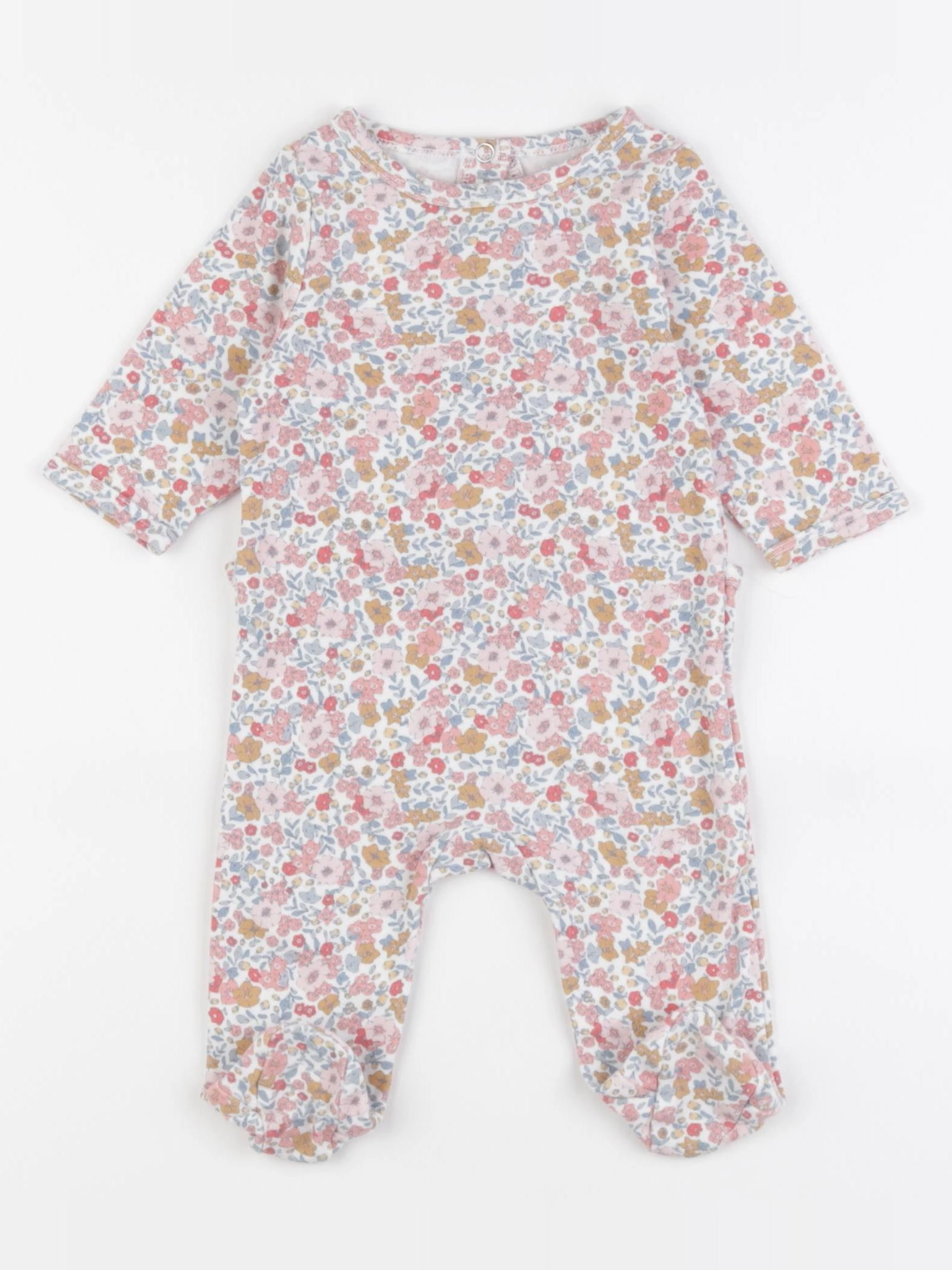 Bouchara - pyjama coton multicolore - 3 mois