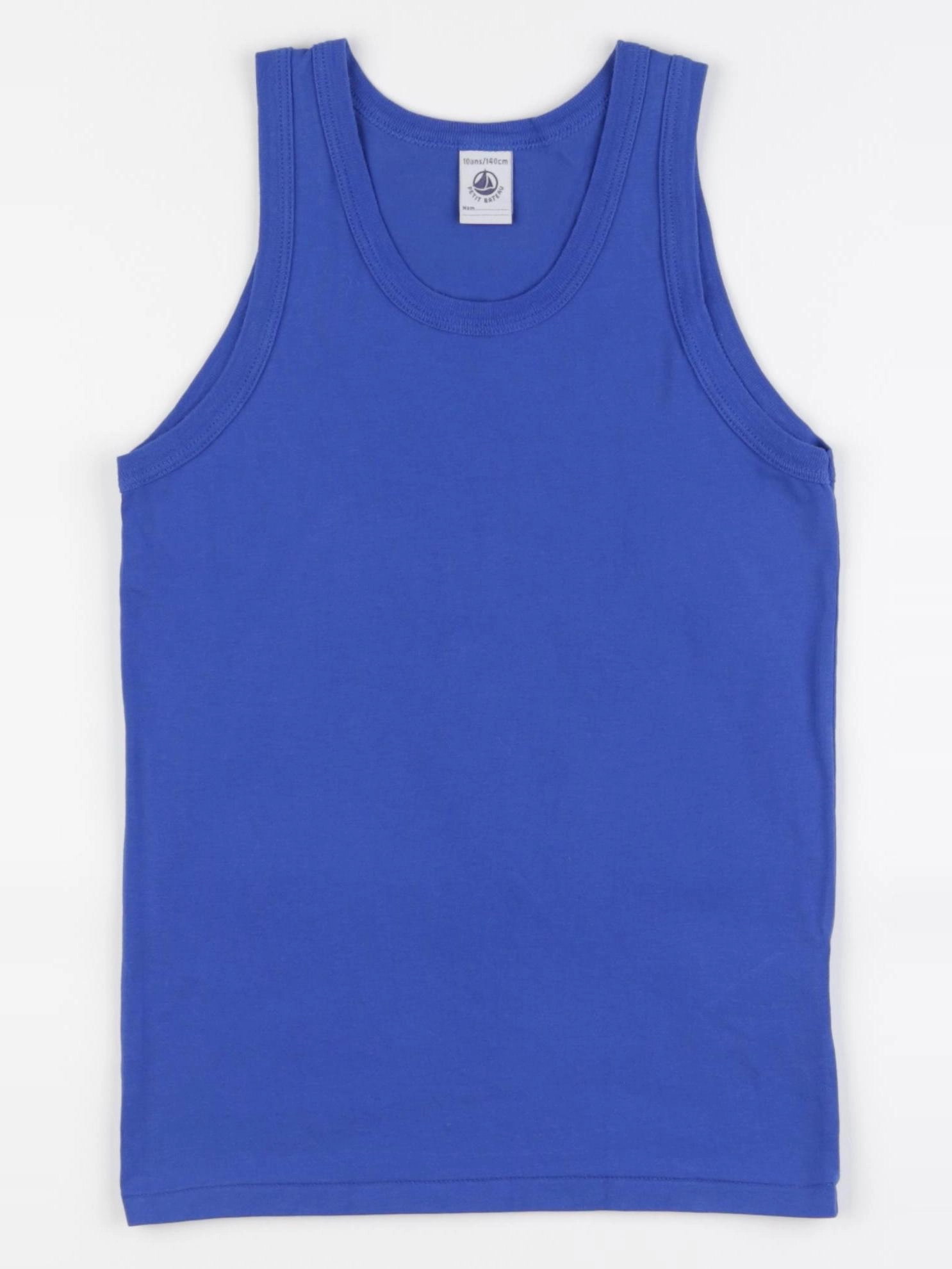 Petit Bateau - débardeur bleu - 10 ans