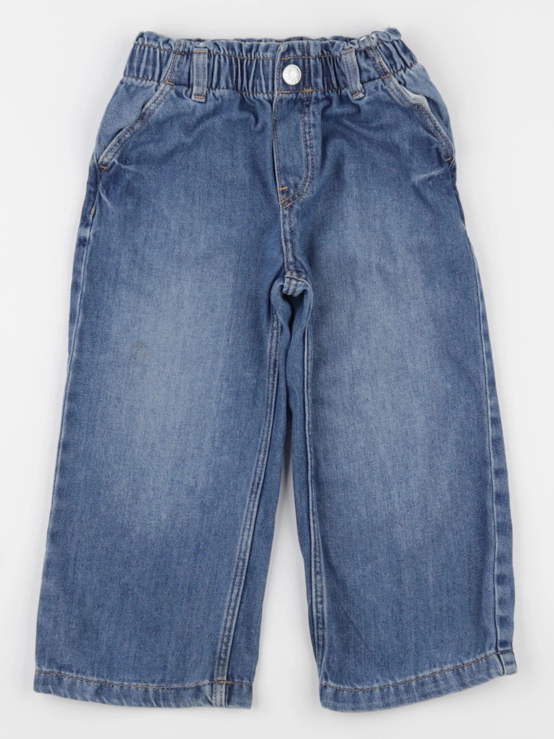H&M - jean bleu - 2/3 ans