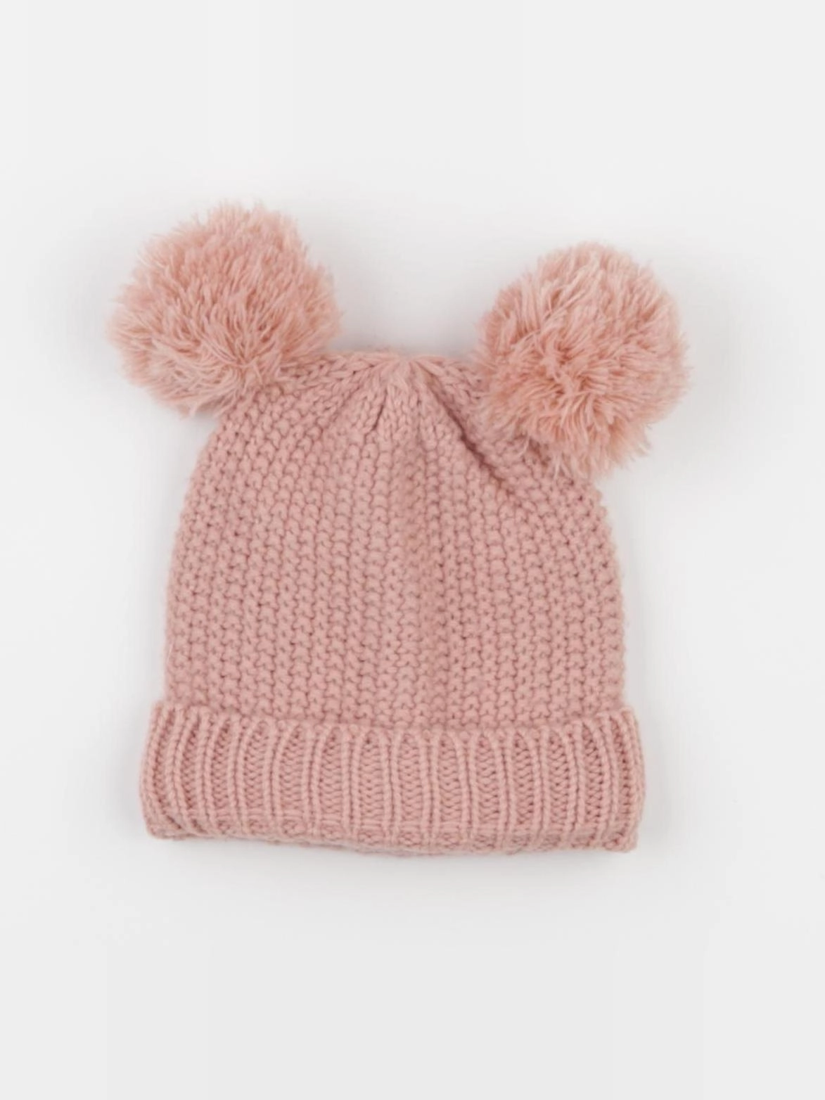 Vertbaudet - bonnet rose - 2/3 ans