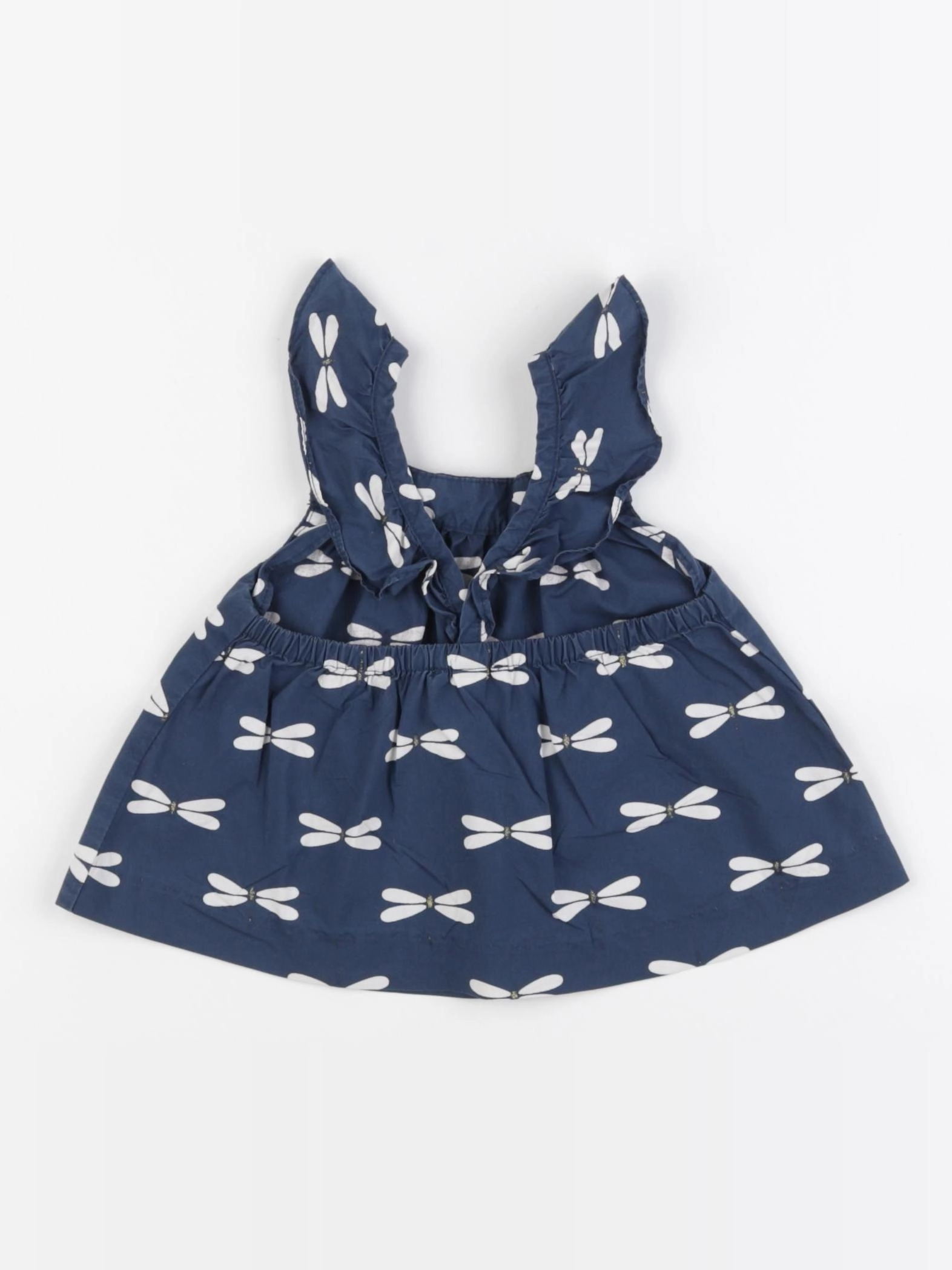 Jacadi - blouse bleu - 12 mois