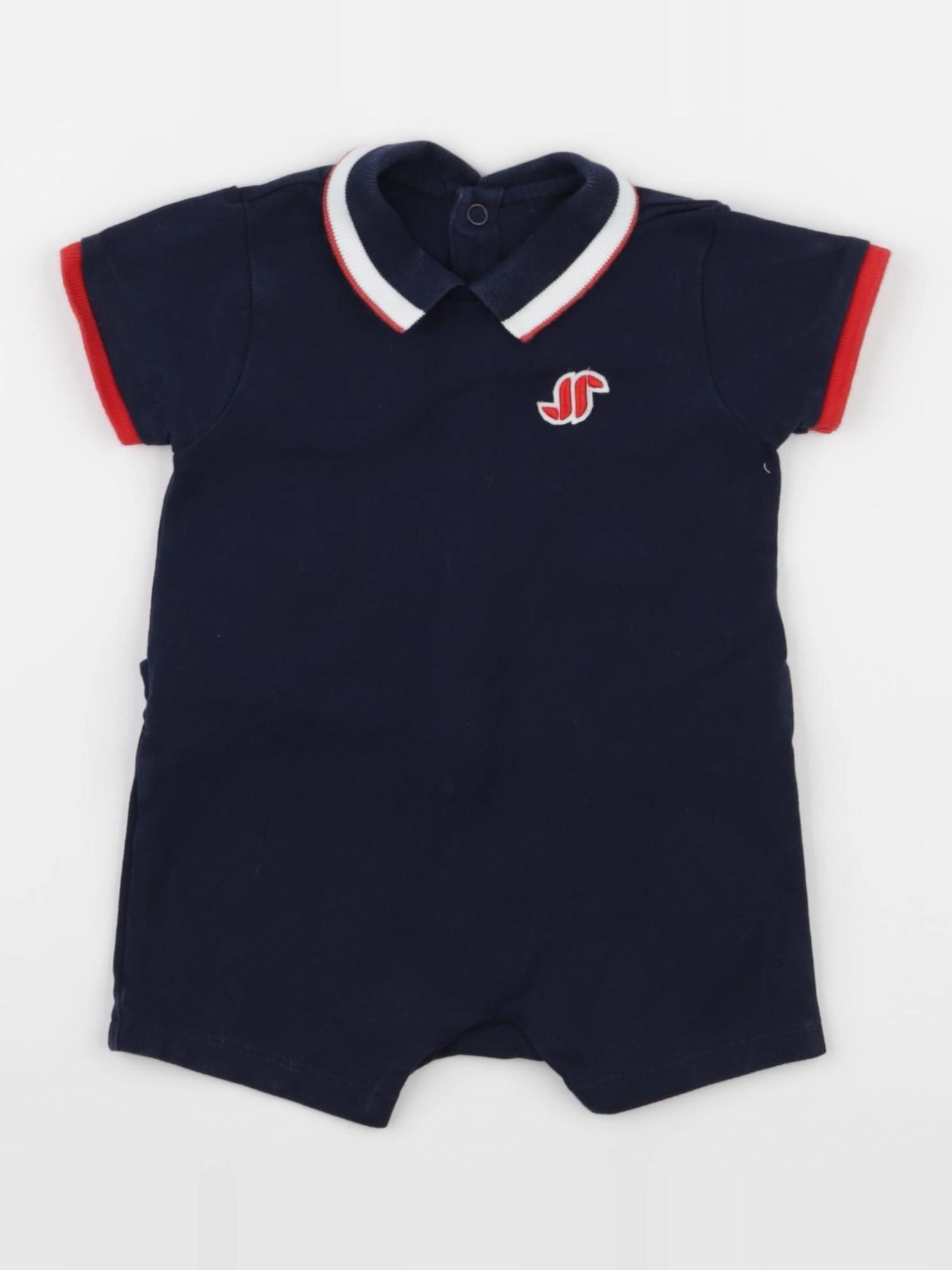Jacadi - combinaison bleu - 6 mois