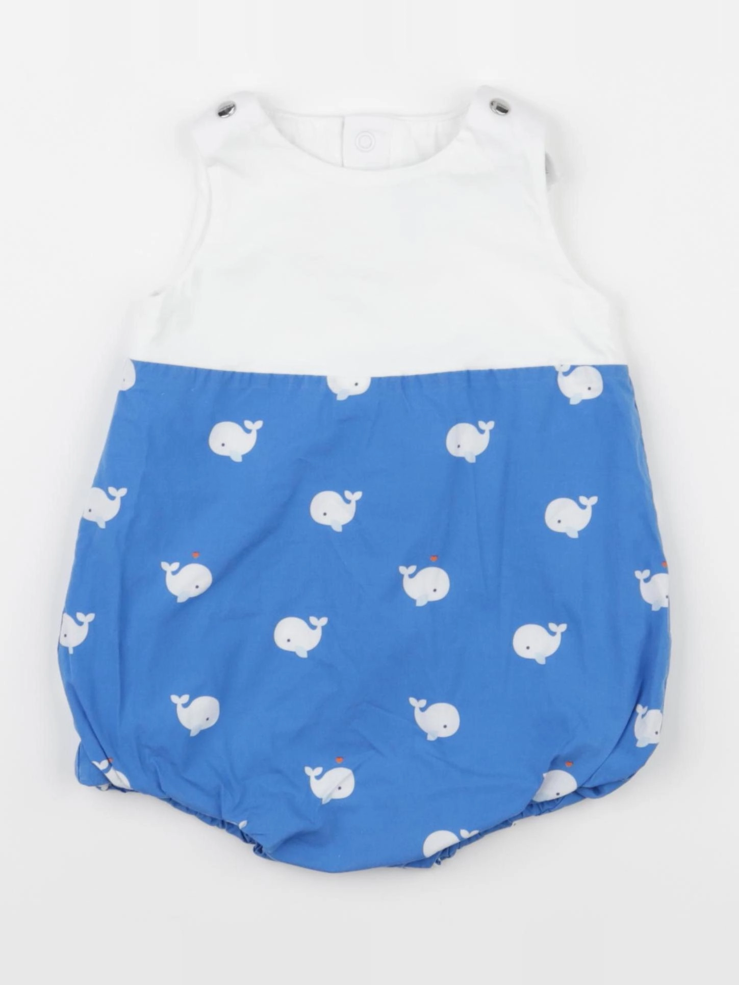 Jacadi - combinaison bleu - 6 mois