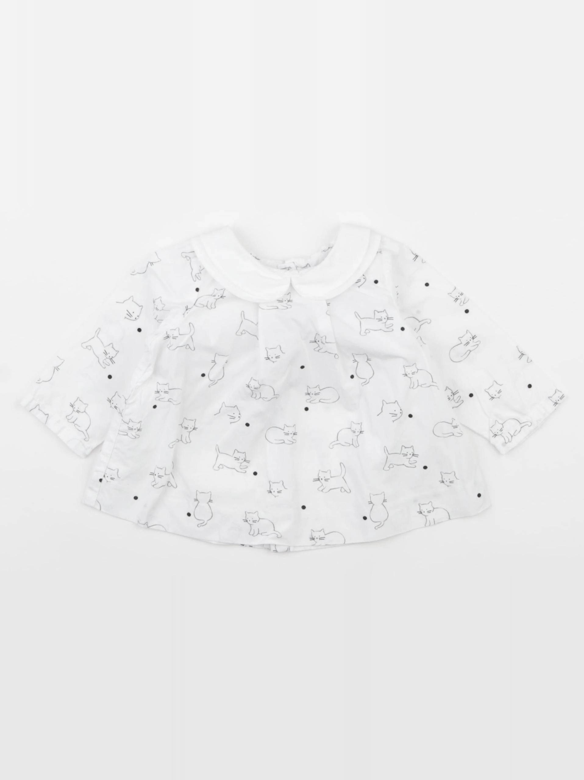 Jacadi - blouse blanc - 3 mois