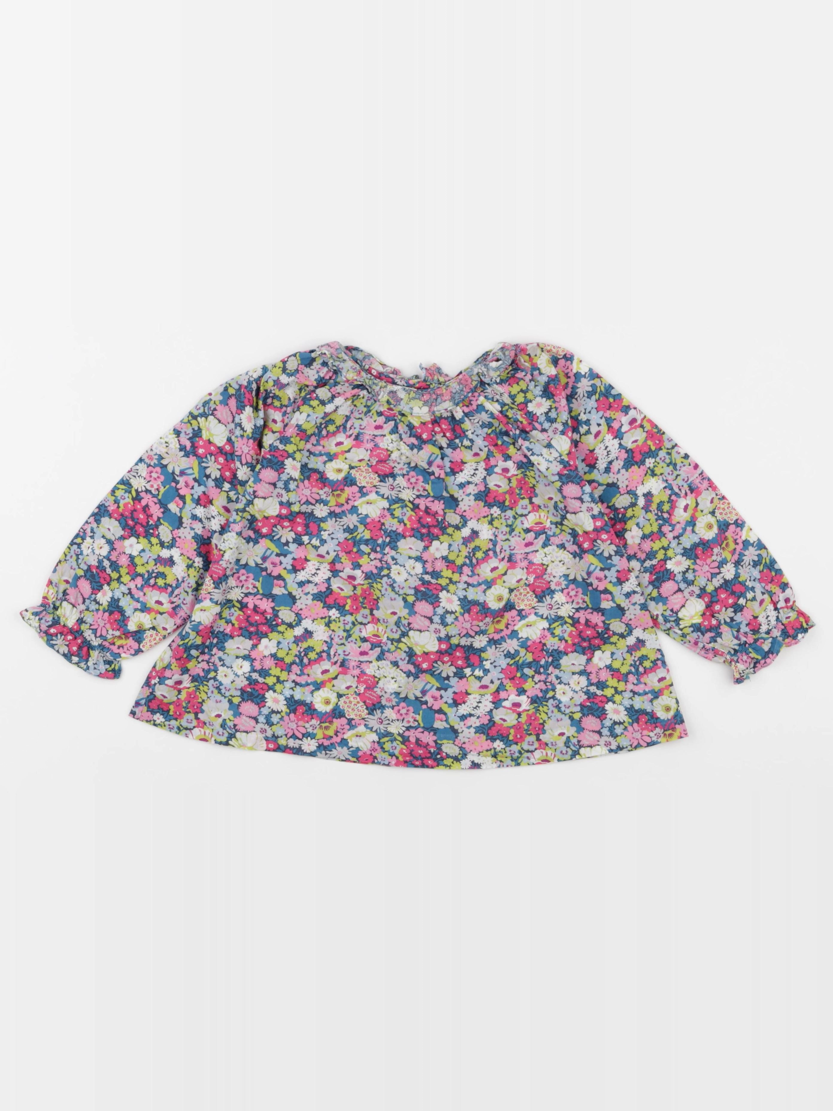 Jacadi - blouse liberty rose - 36 mois
