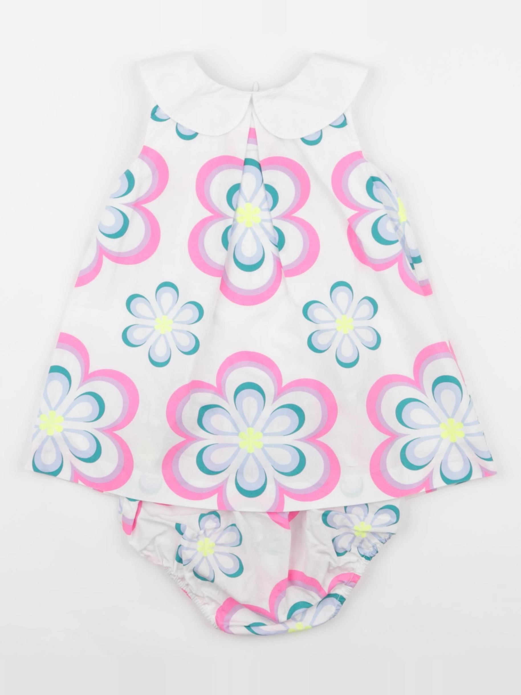 Jacadi - robe blanc - 12 mois