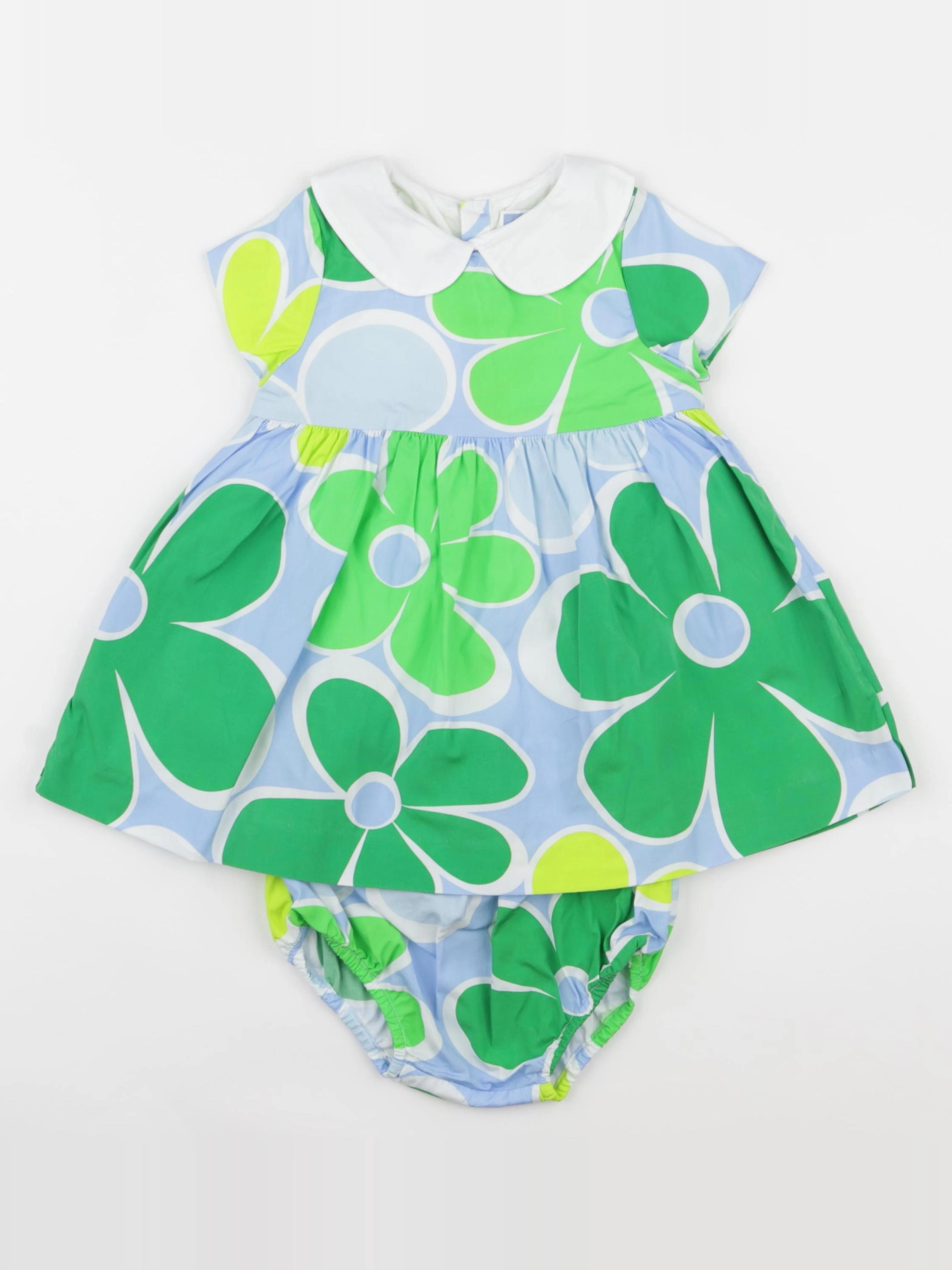 Jacadi - robe vert - 18 mois