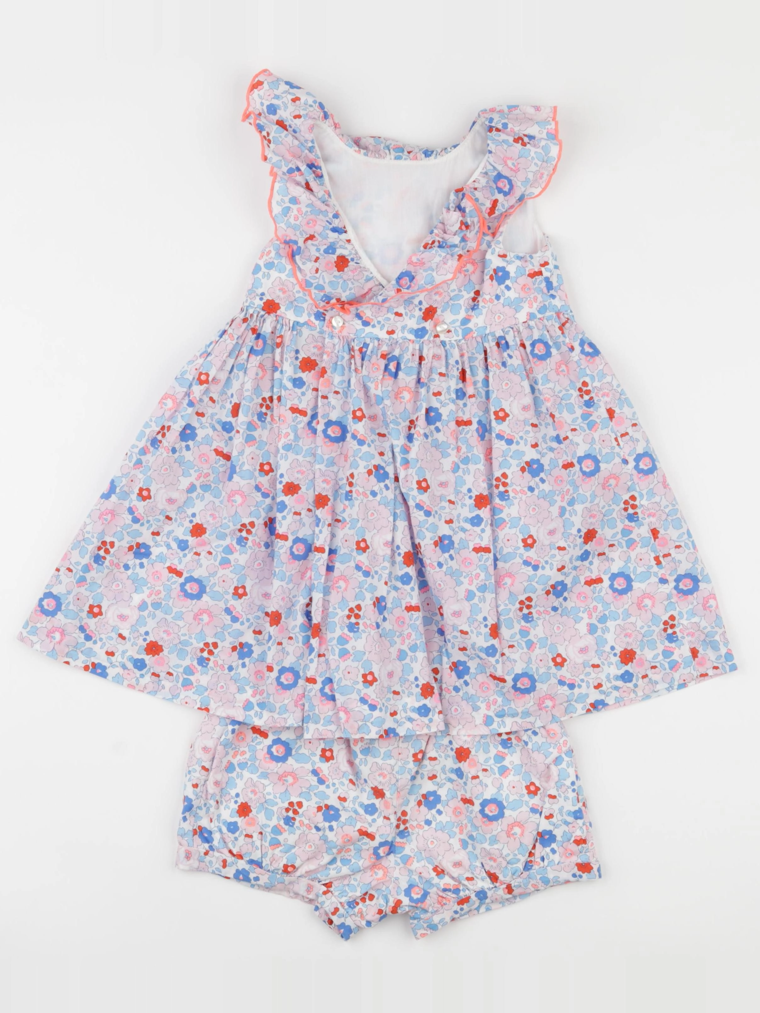 Jacadi - robe liberty rose - 36 mois