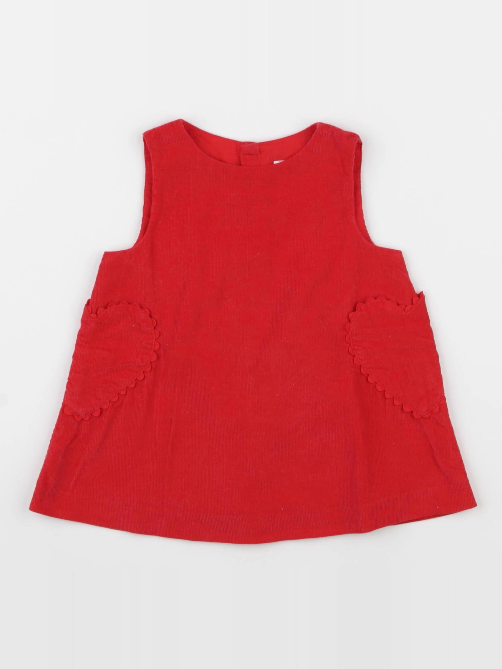 Jacadi - robe rouge - 6 mois