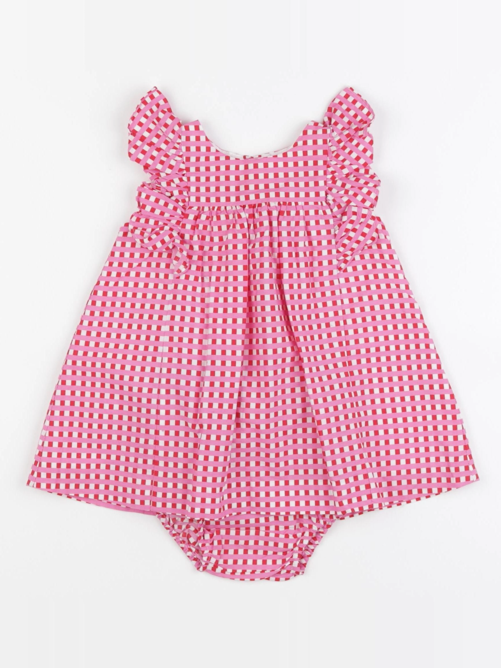 Jacadi - robe rose - 6 mois