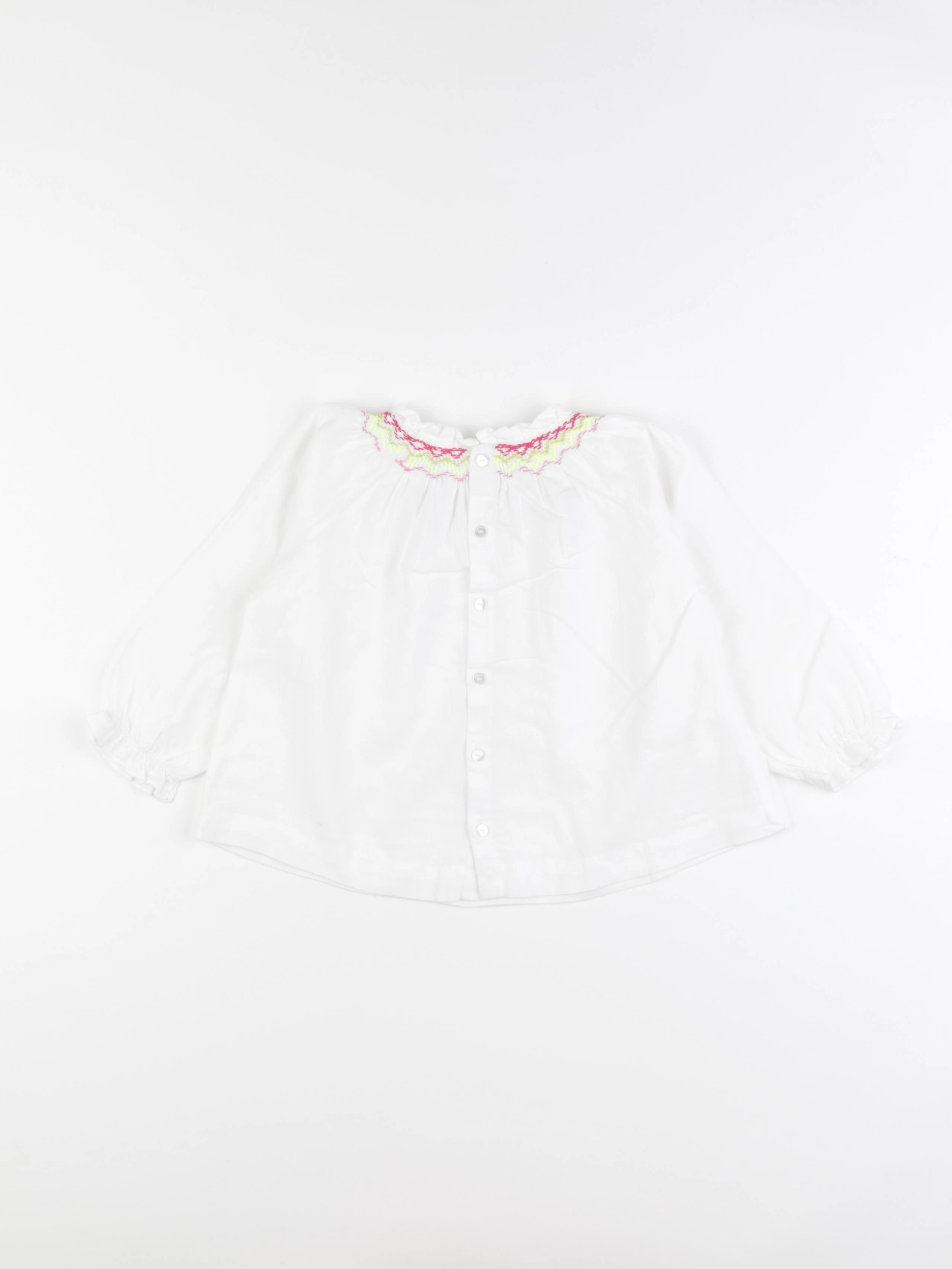 Jacadi - blouse blanc - 36 mois