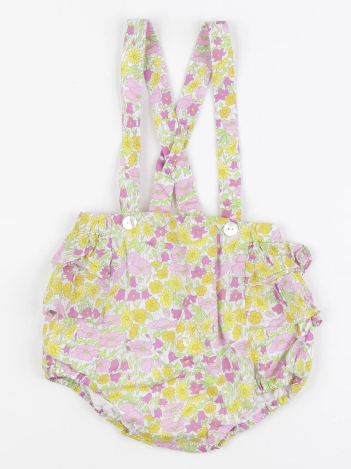 Jacadi - bloomer liberty jaune - 12 mois