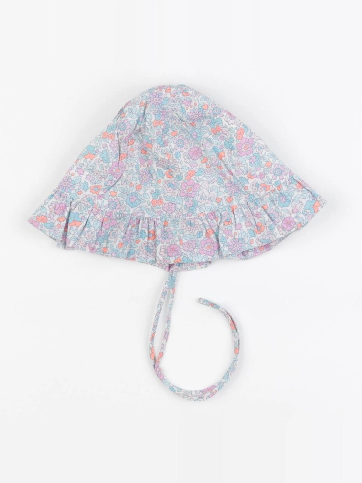 Jacadi - chapeau liberty bleu - 12 mois