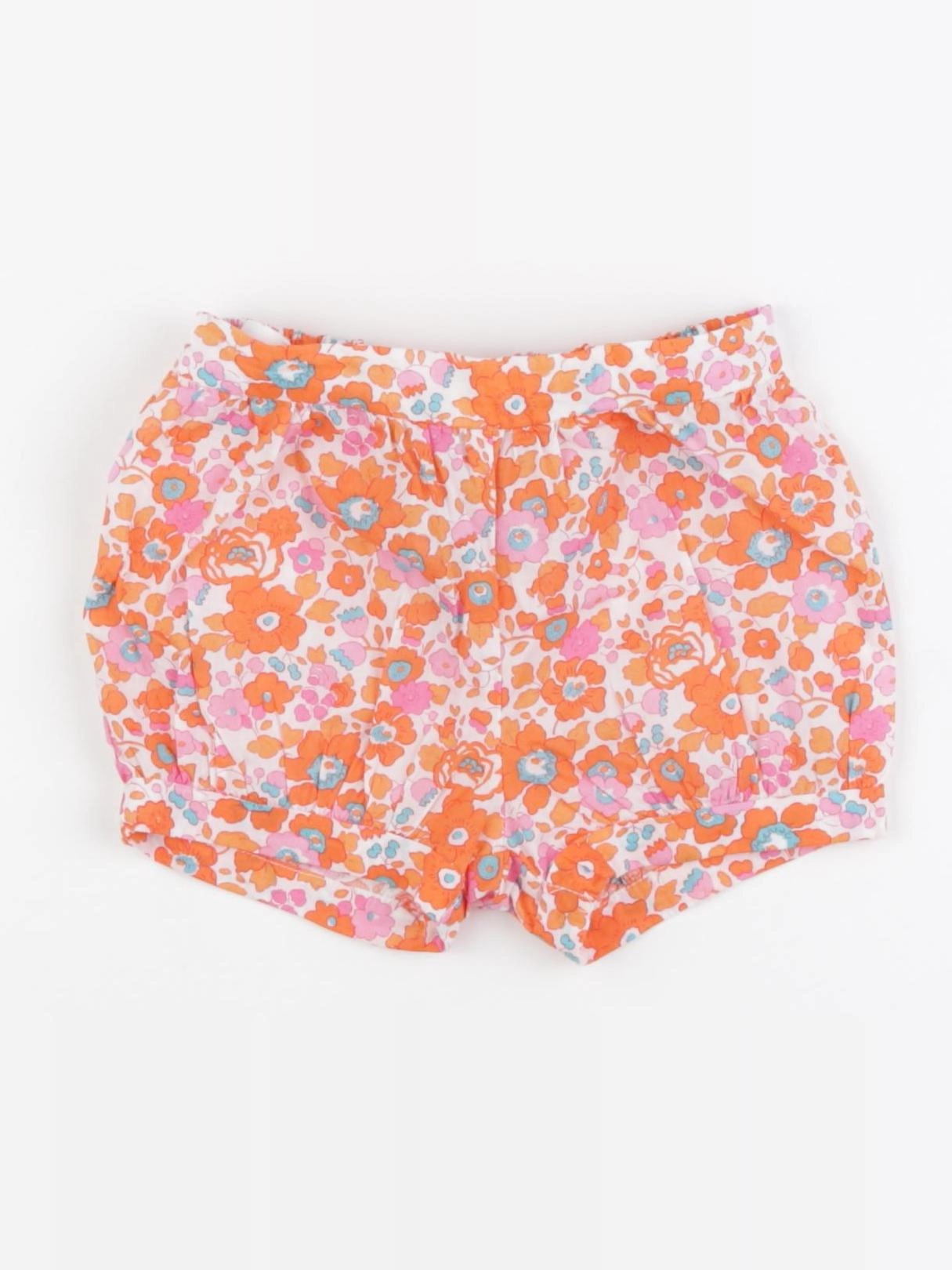 Jacadi - bloomer liberty orange - 12 mois