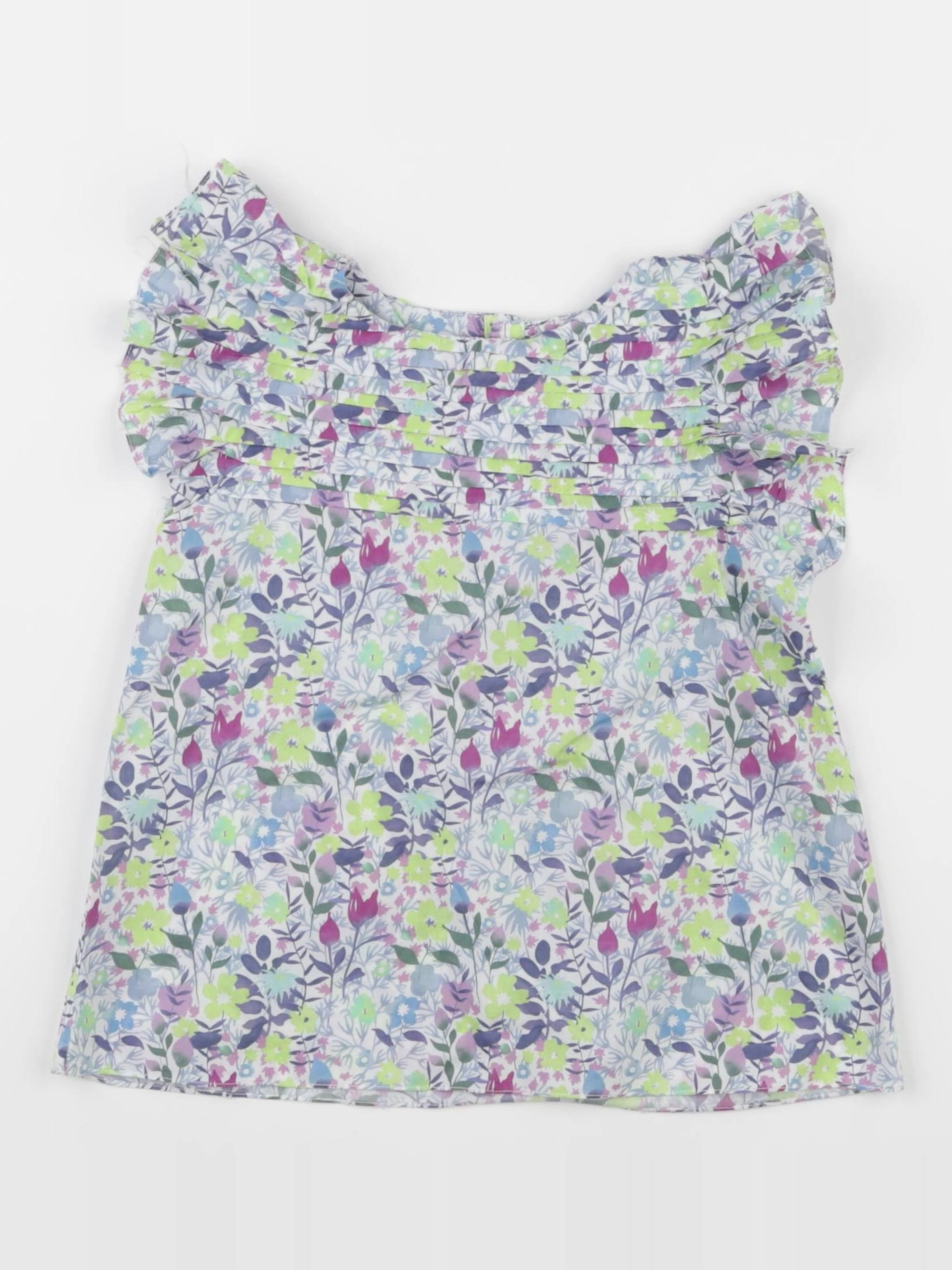 Jacadi - blouse liberty bleu - 3 ans