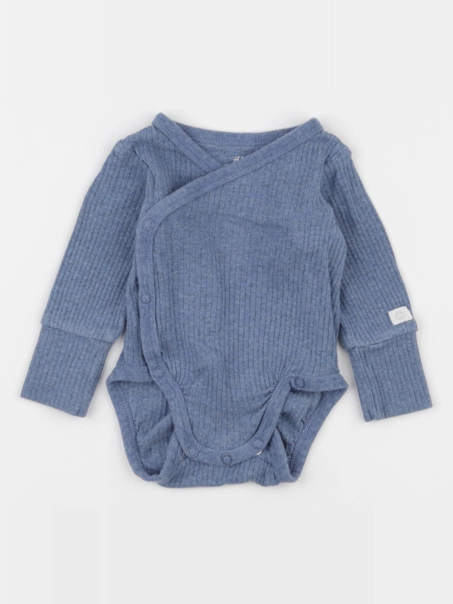 H&M - body bleu - 1 mois