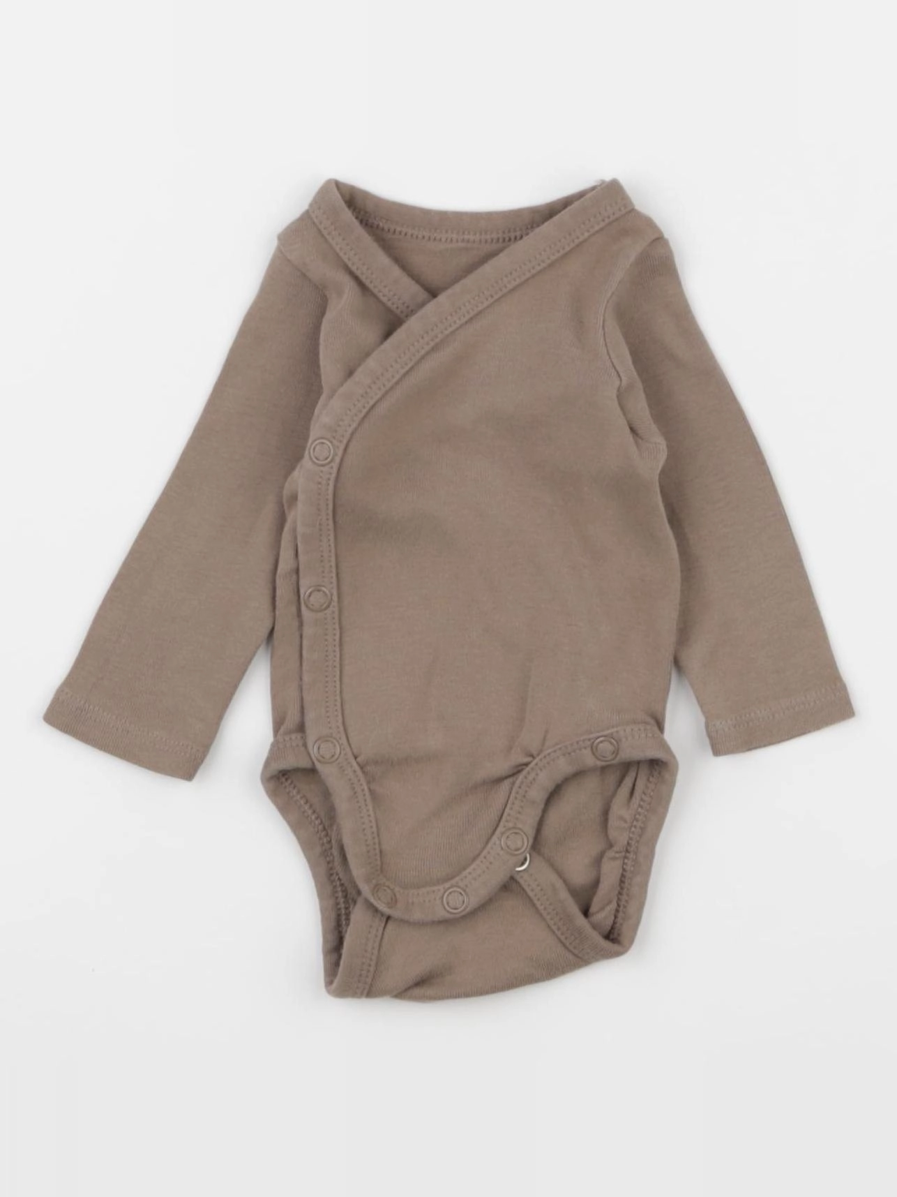 H&M - body marron - 0 mois
