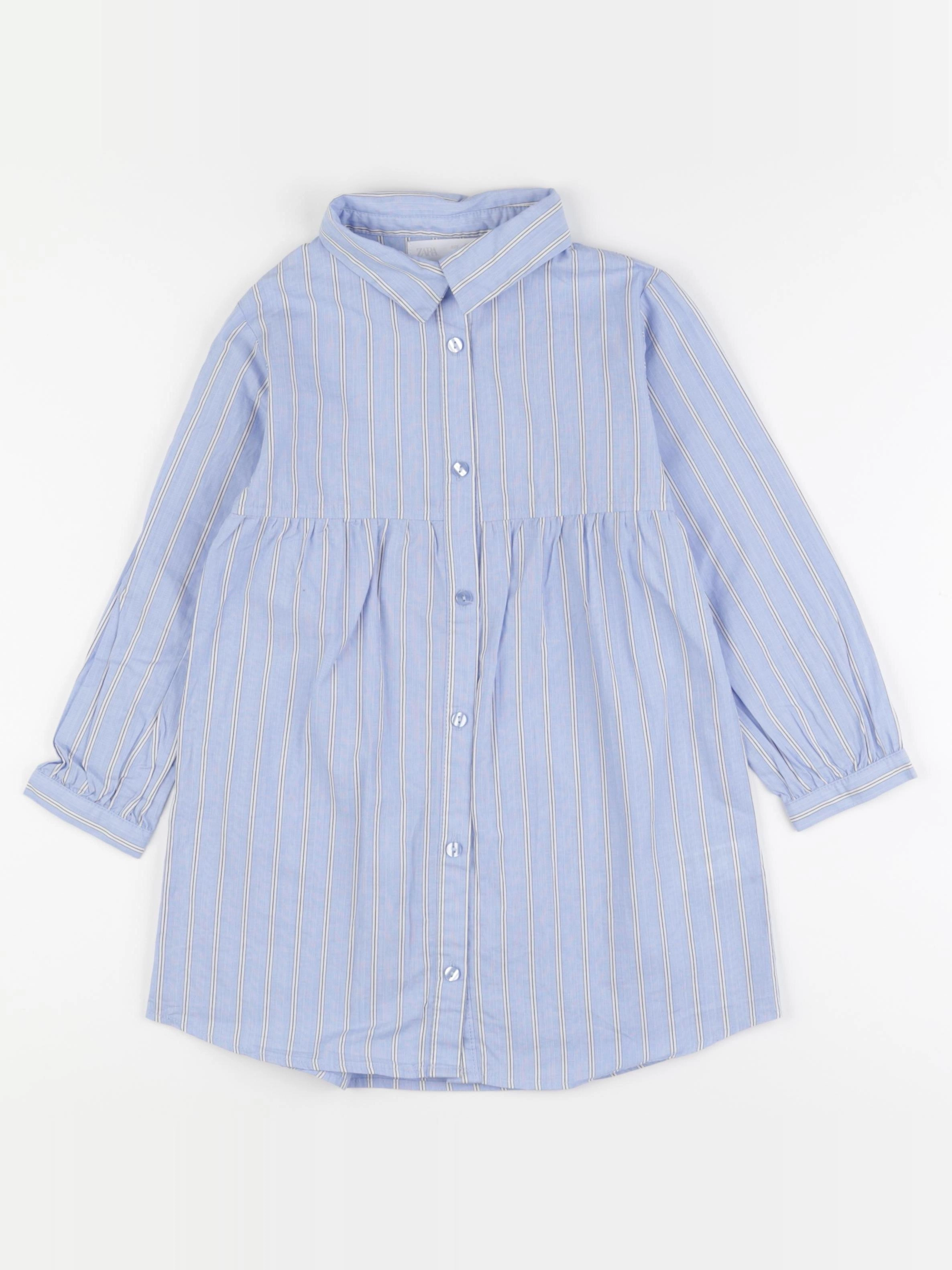 Zara - robe bleu - 6 ans