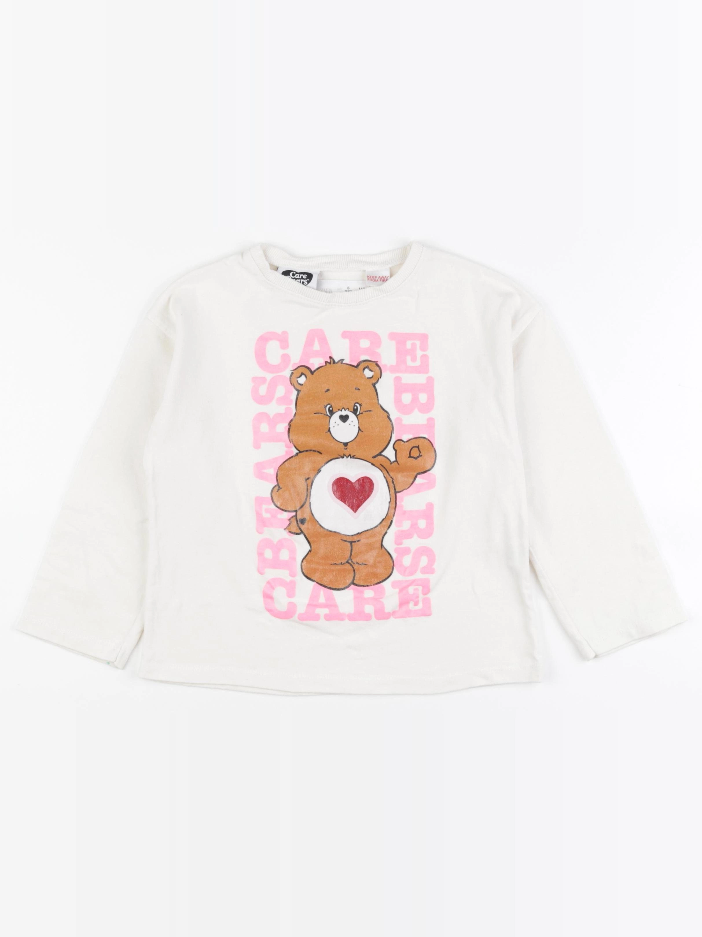 Zara - sweat blanc - 6 ans