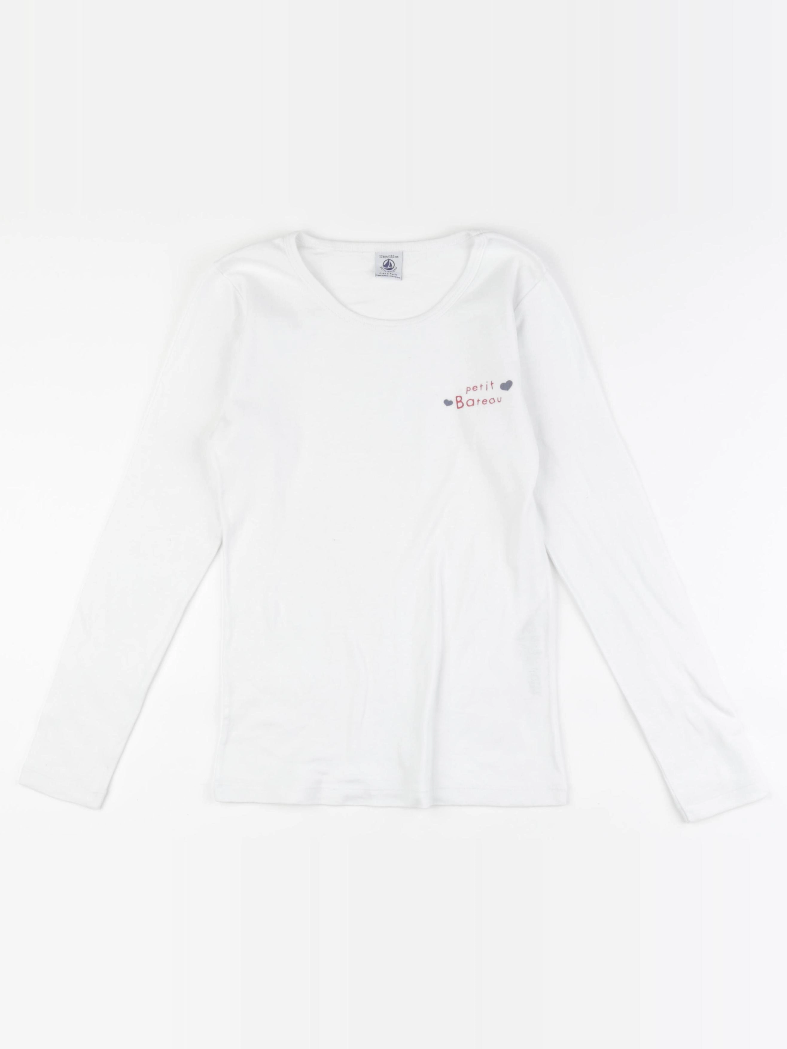 Petit Bateau - maillot de corps blanc - 12 ans