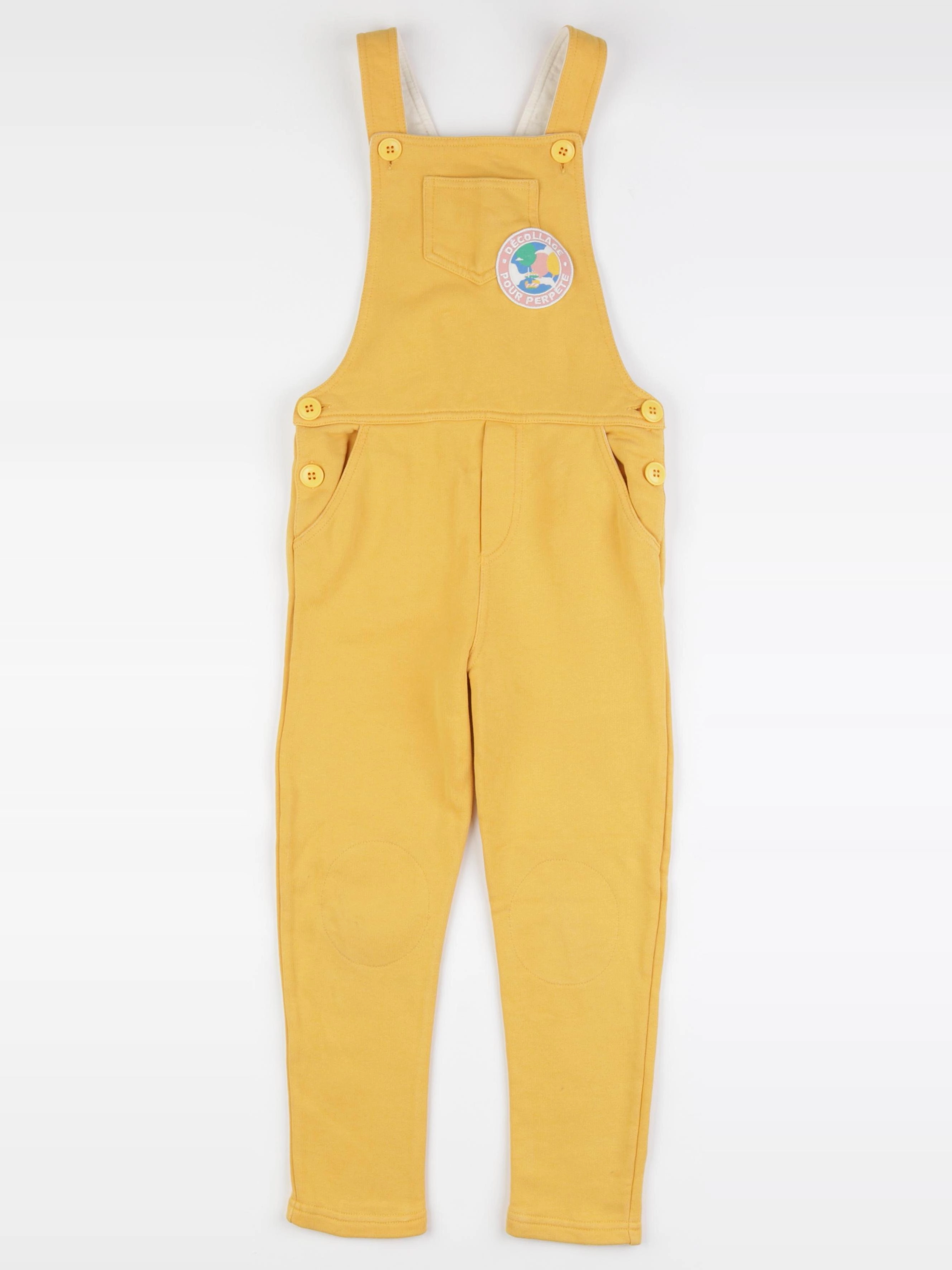 Perpète - salopette jaune - 4 ans