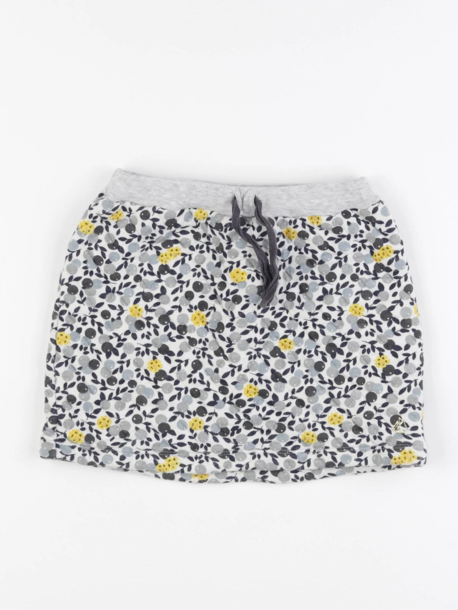 Petit Bateau - jupe bleu, jaune - 6 ans