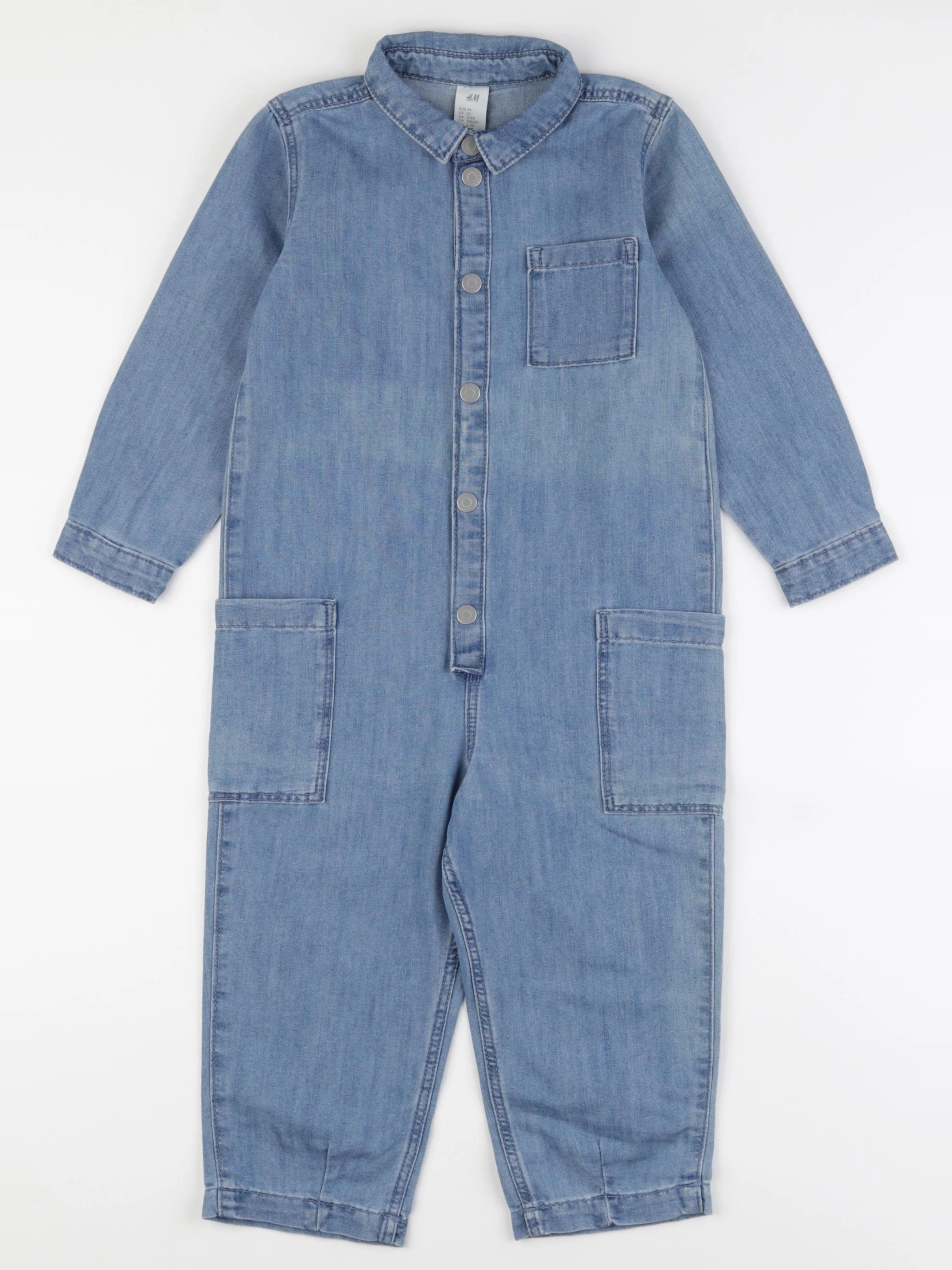 H&M - combinaison bleu - 3 ans
