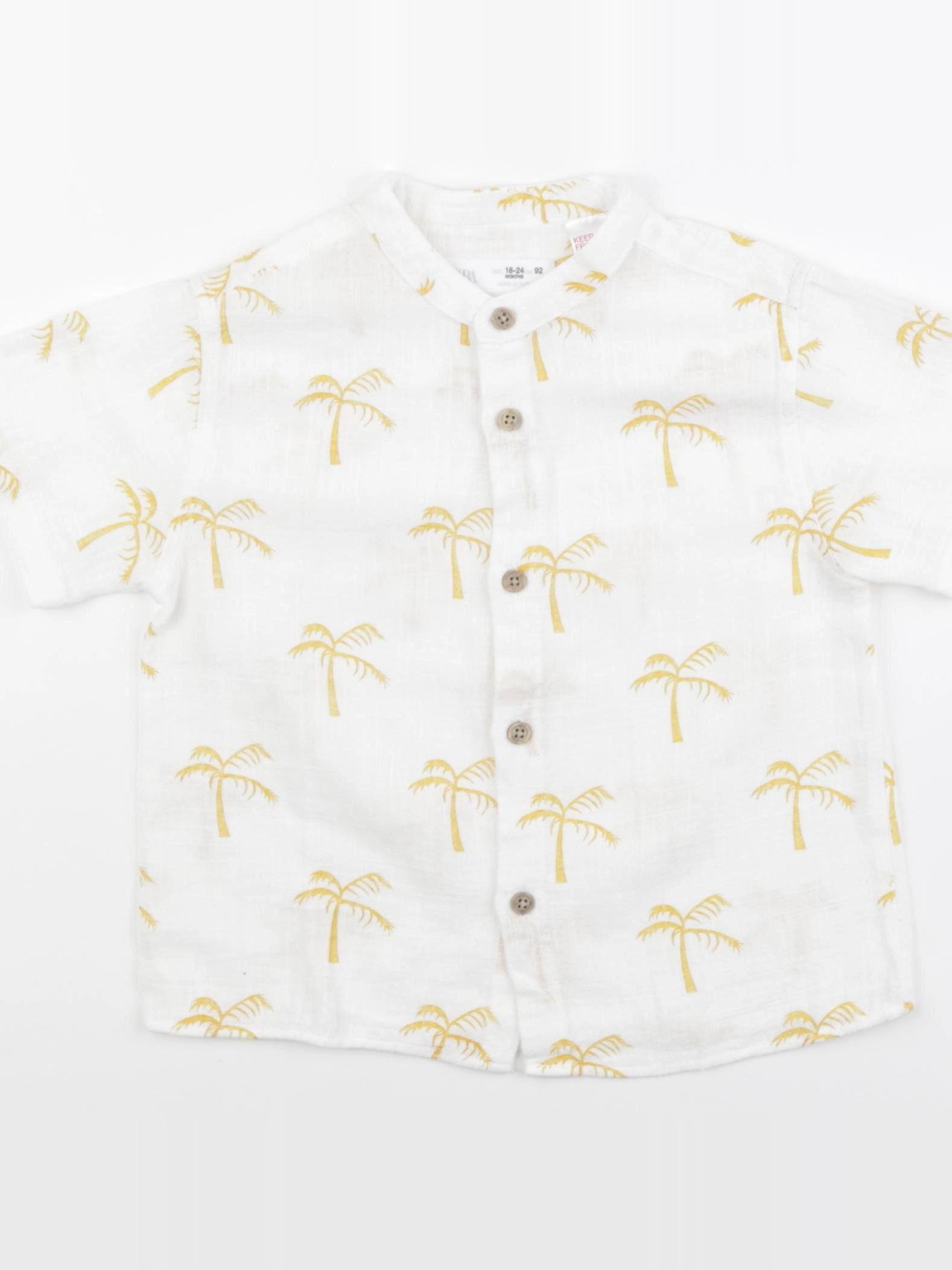 Zara - chemise blanc - 18/24 mois