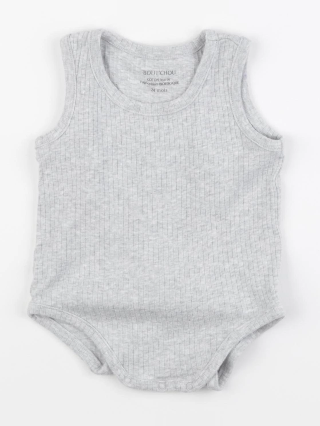 Boutchou - body gris - 24 mois
