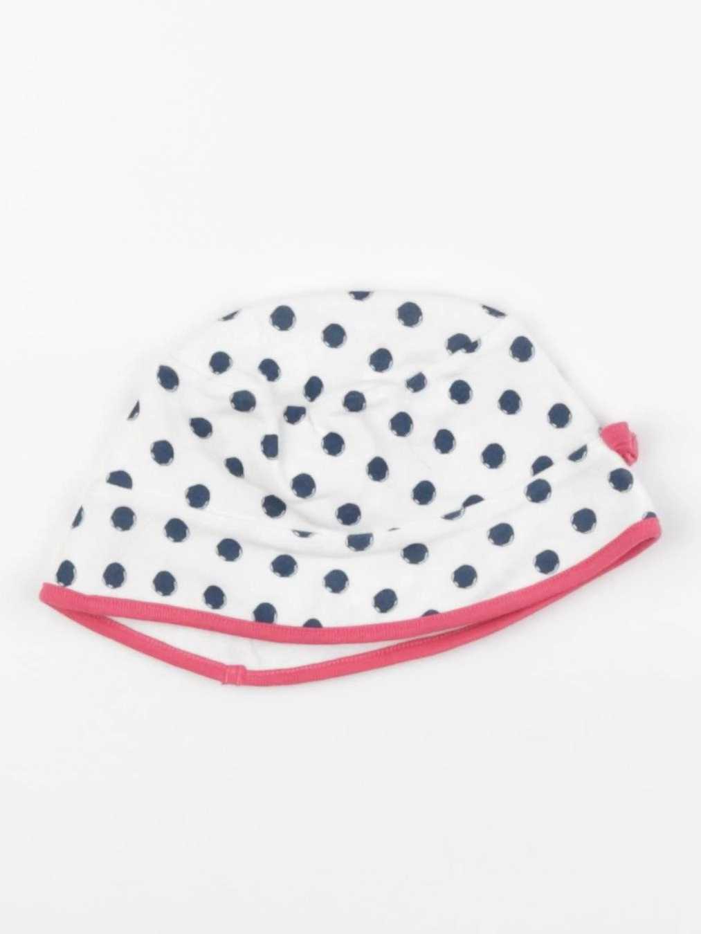 Petit Bateau - chapeau blanc, bleu - 12/18 mois