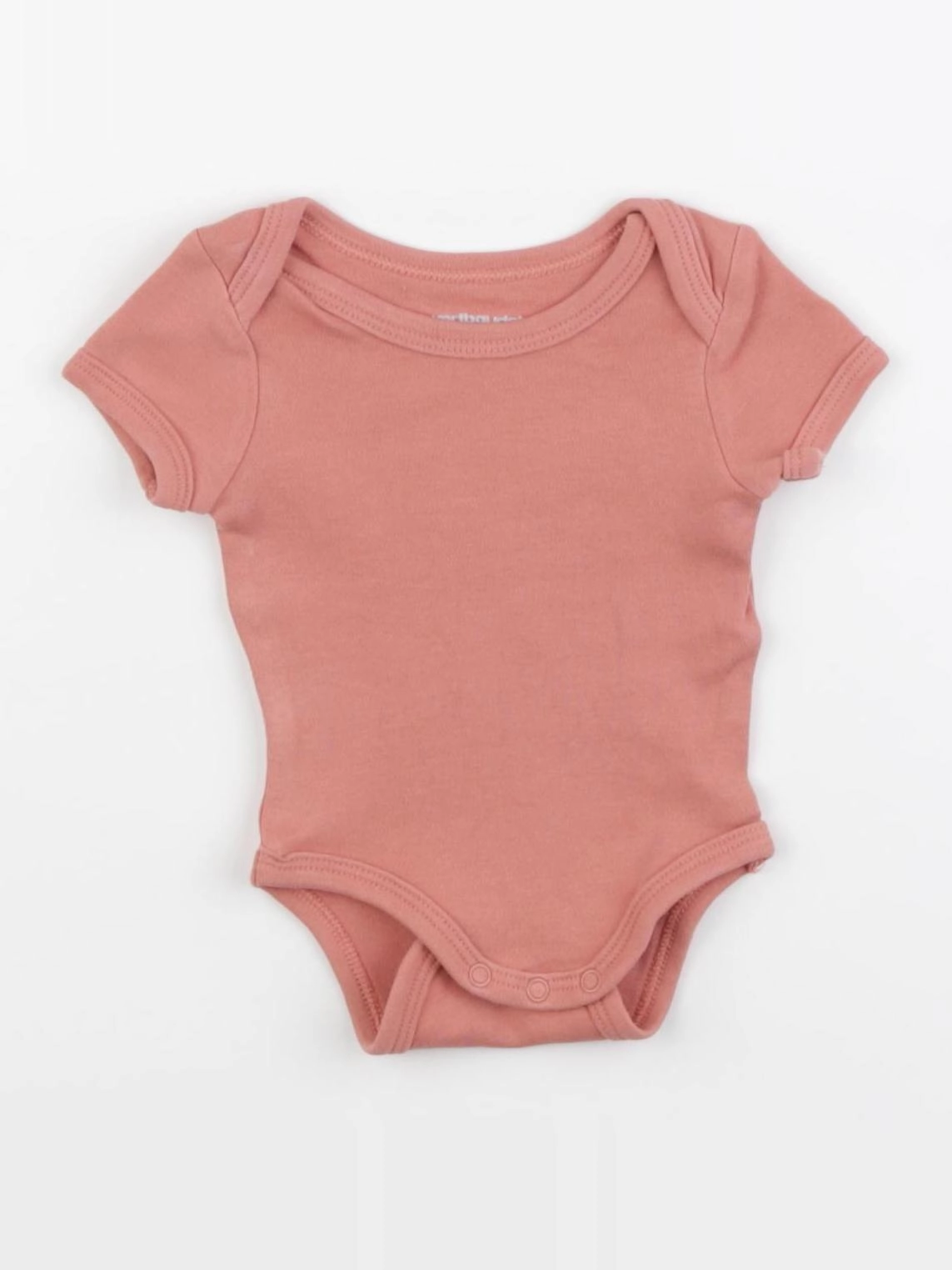 Vertbaudet - body rose - 1 mois