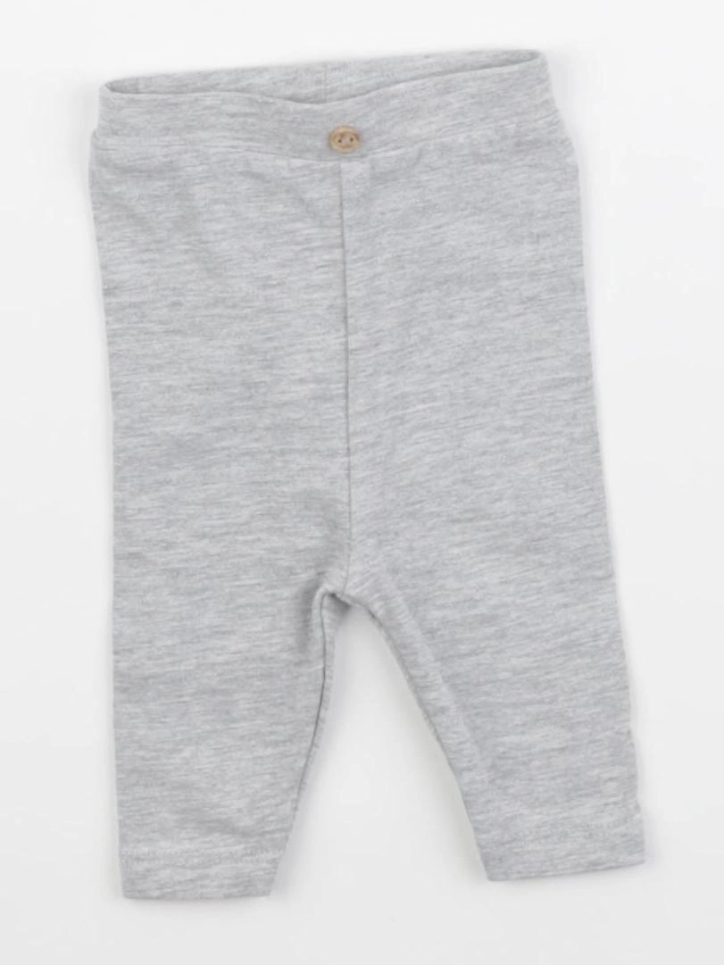 Vertbaudet - legging gris - 0 mois