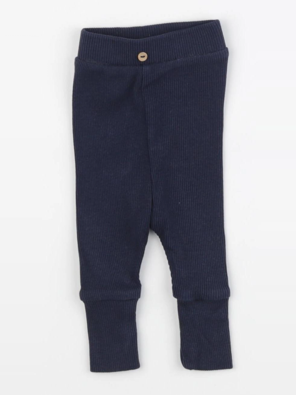 Vertbaudet - legging bleu - 0 mois