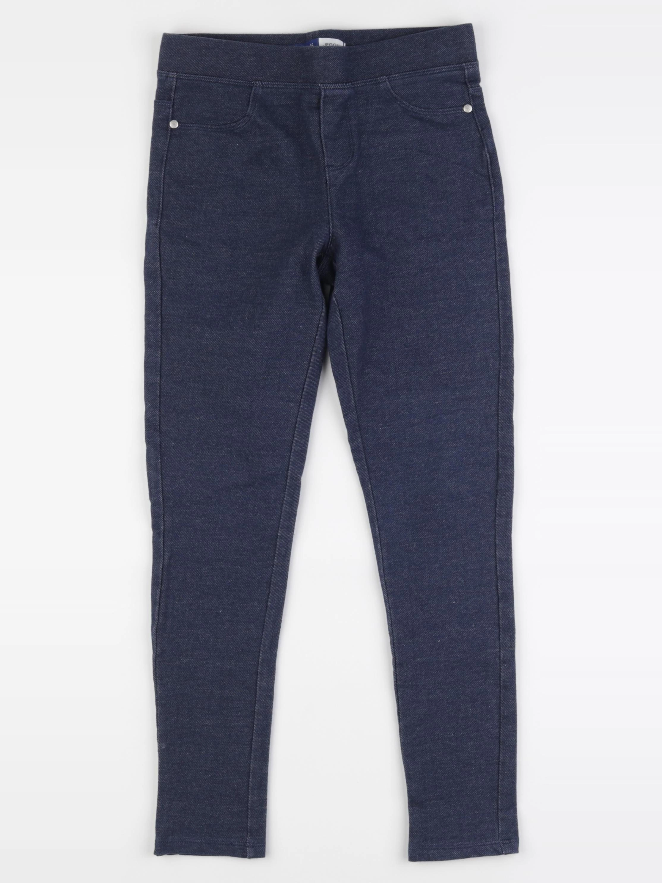 Okaidi - jegging bleu - 10 ans