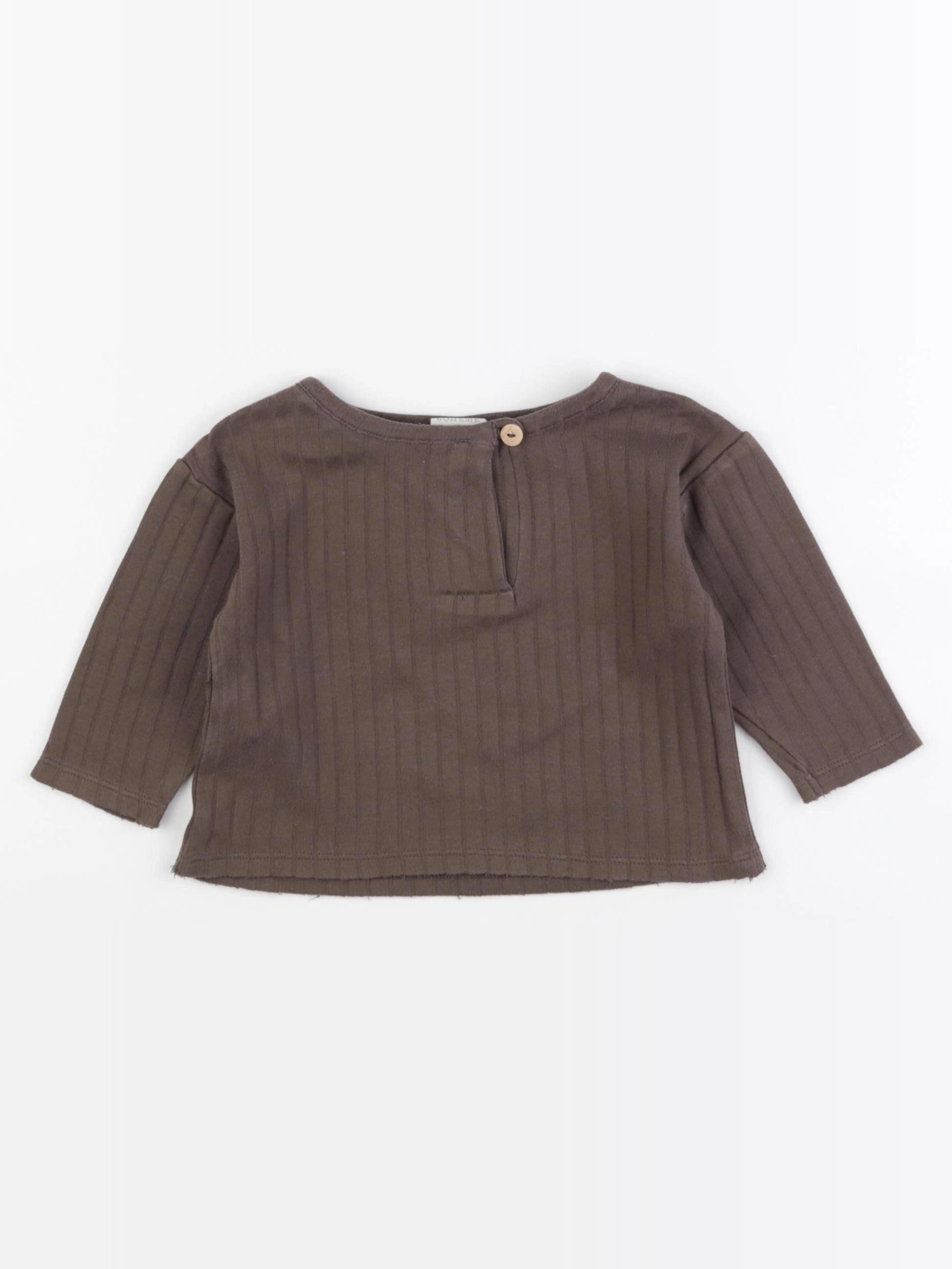 Studio Boheme - tee-shirt marron - 18 mois