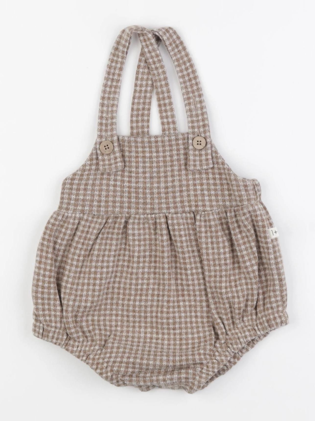 1+ In the family - salopette marron - 18 mois