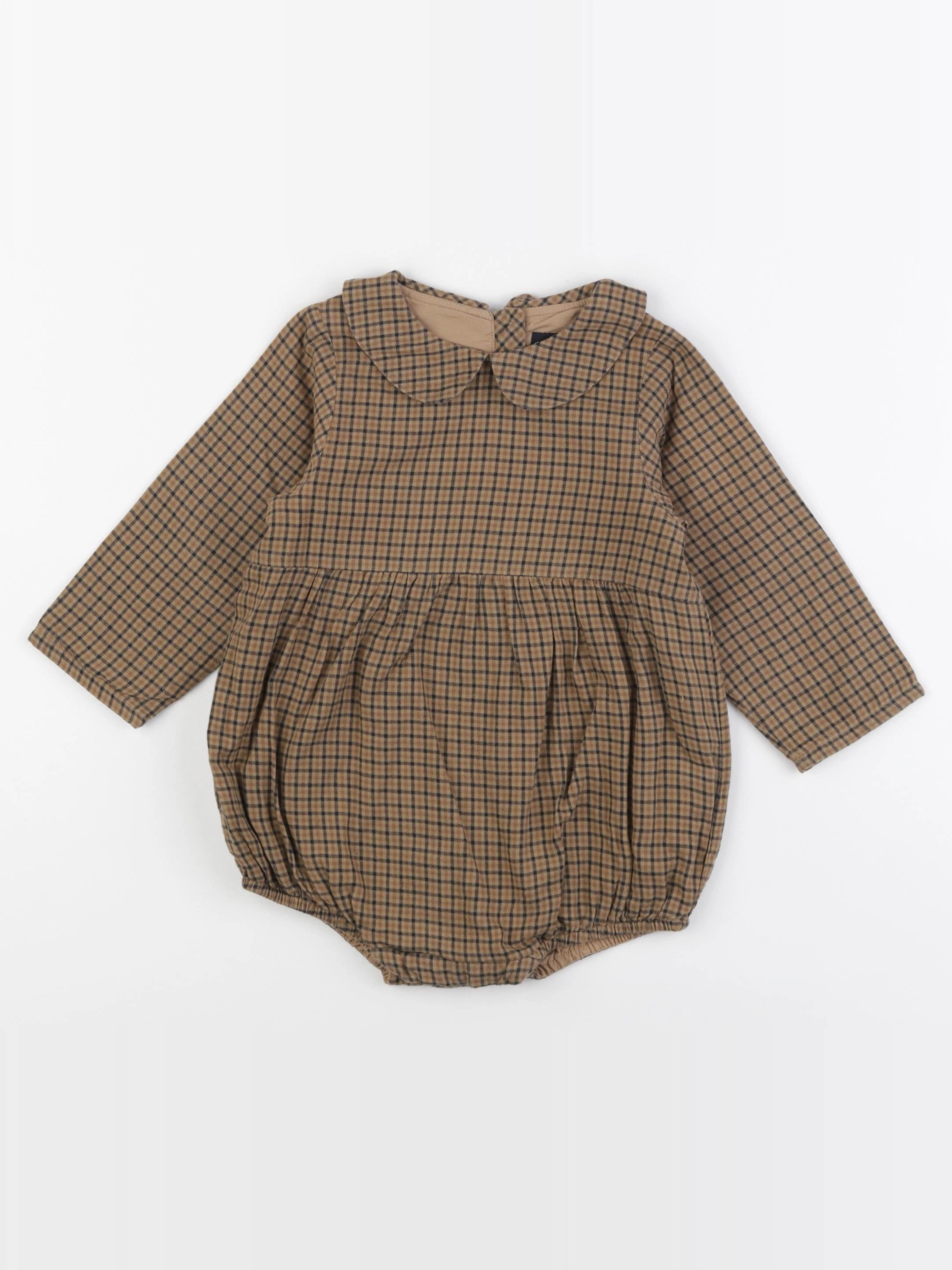 Maison Marelle - combinaison marron - 18 mois