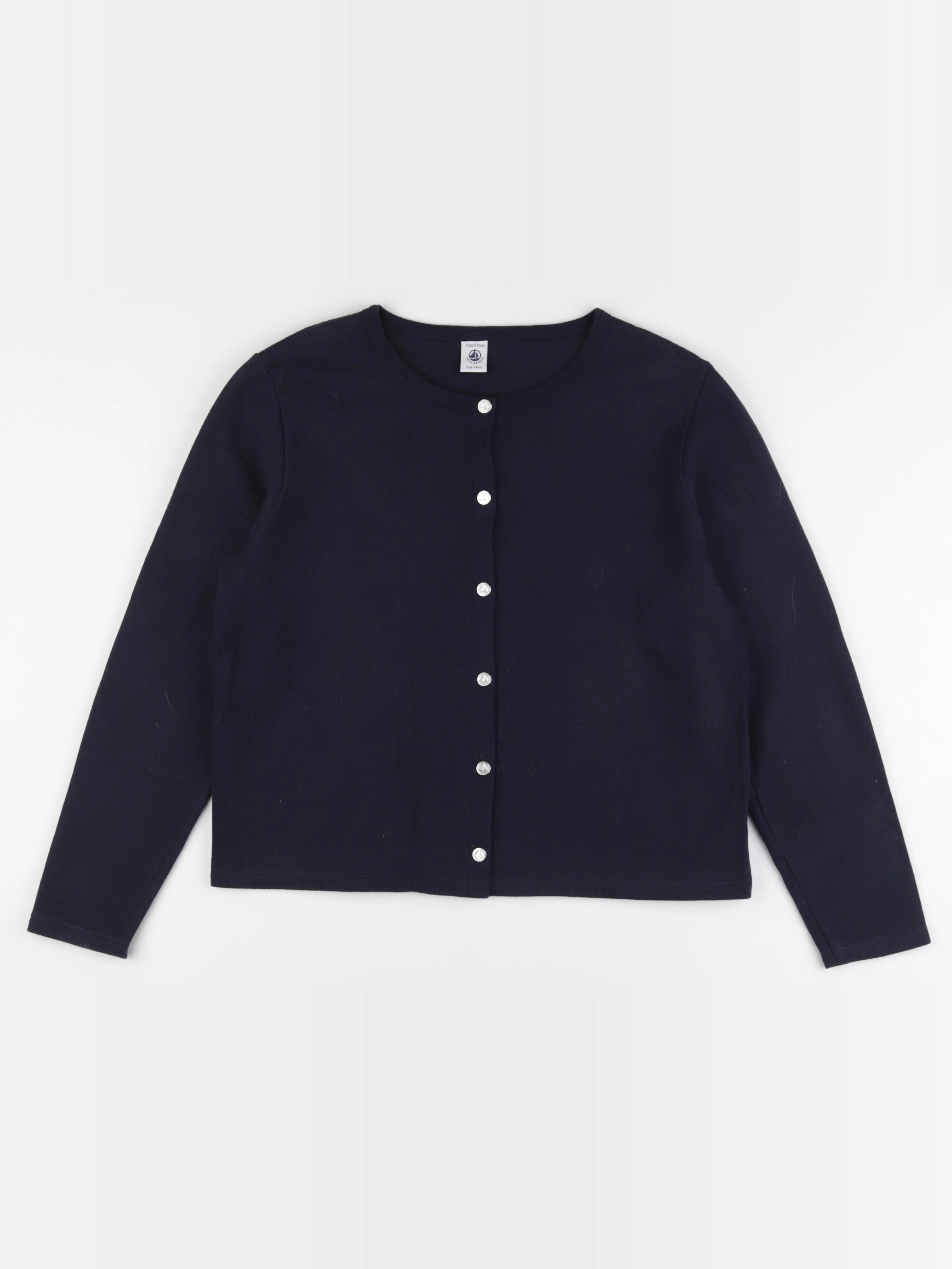 Petit Bateau - sweat bleu - 12 ans