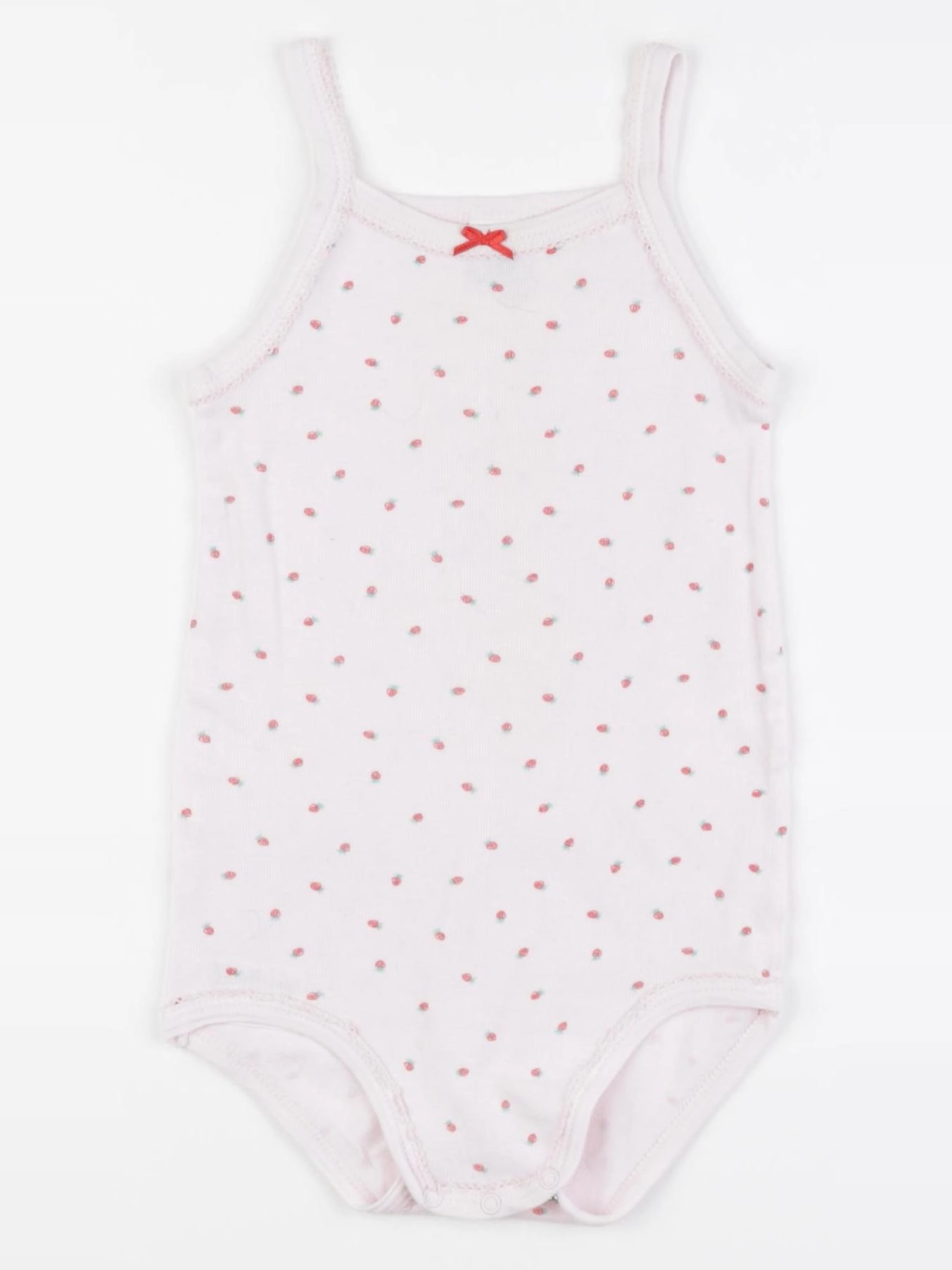 Petit Bateau - body rose - 36 mois