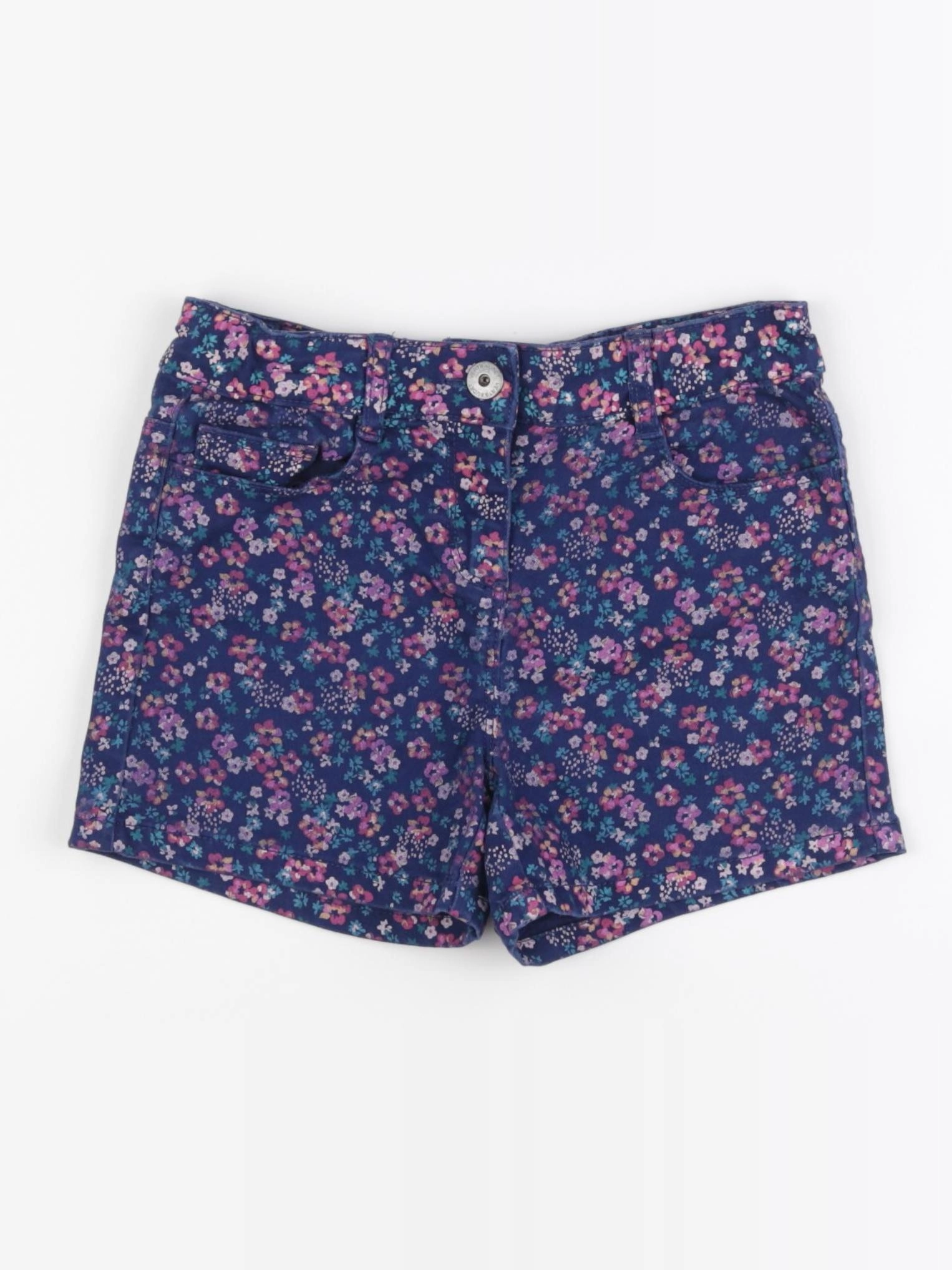 Vertbaudet - short violet - 8 ans
