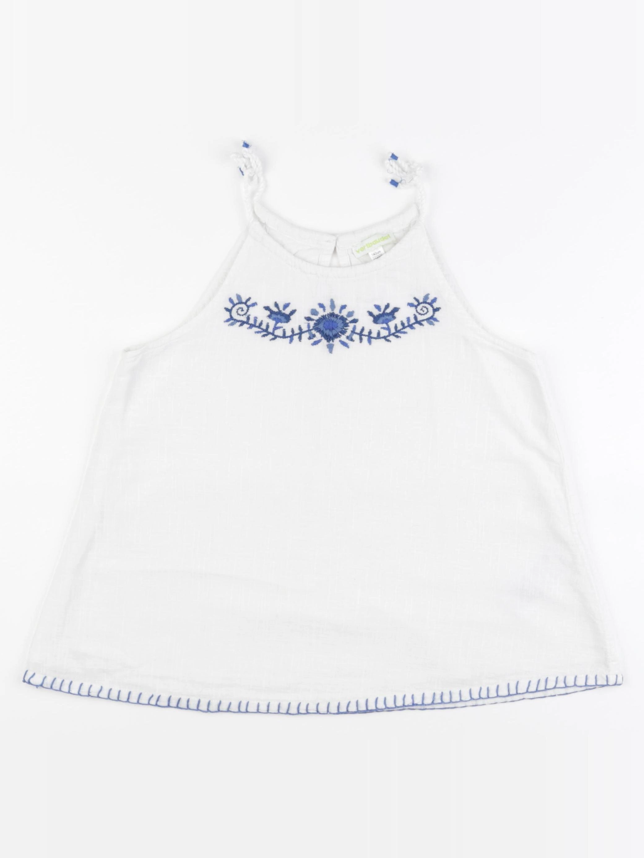 Vertbaudet - blouse blanc - 10 ans