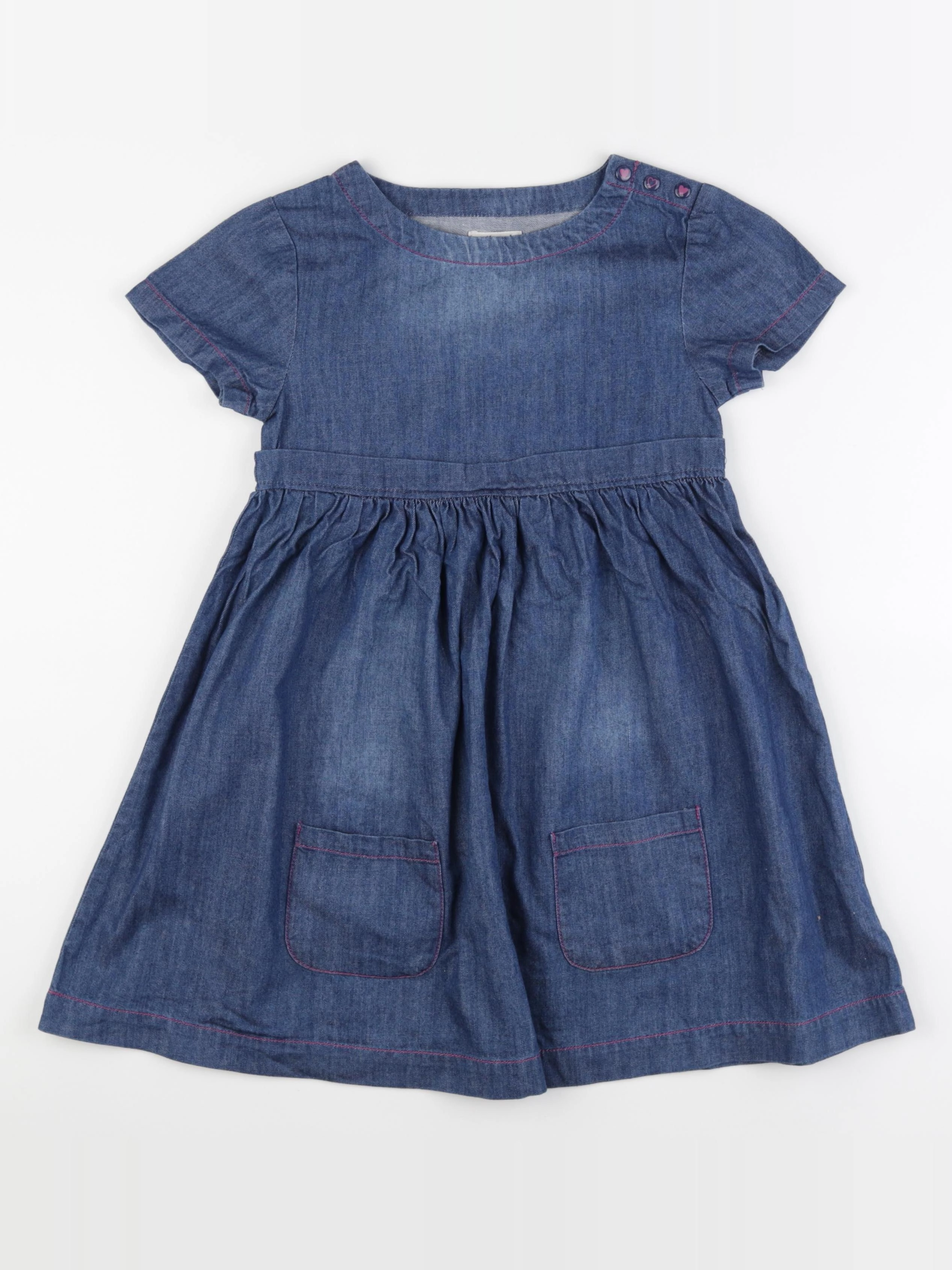Vertbaudet - robe bleu - 8 ans